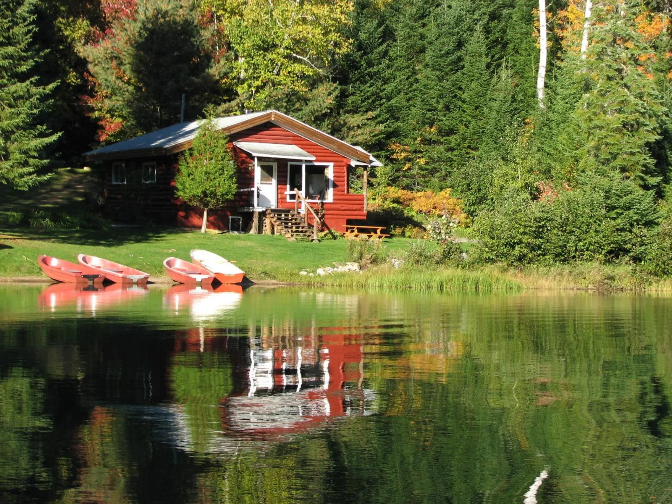 Natural landscape in Kan-à-Mouche Pourvoirie Auberge et Chalets