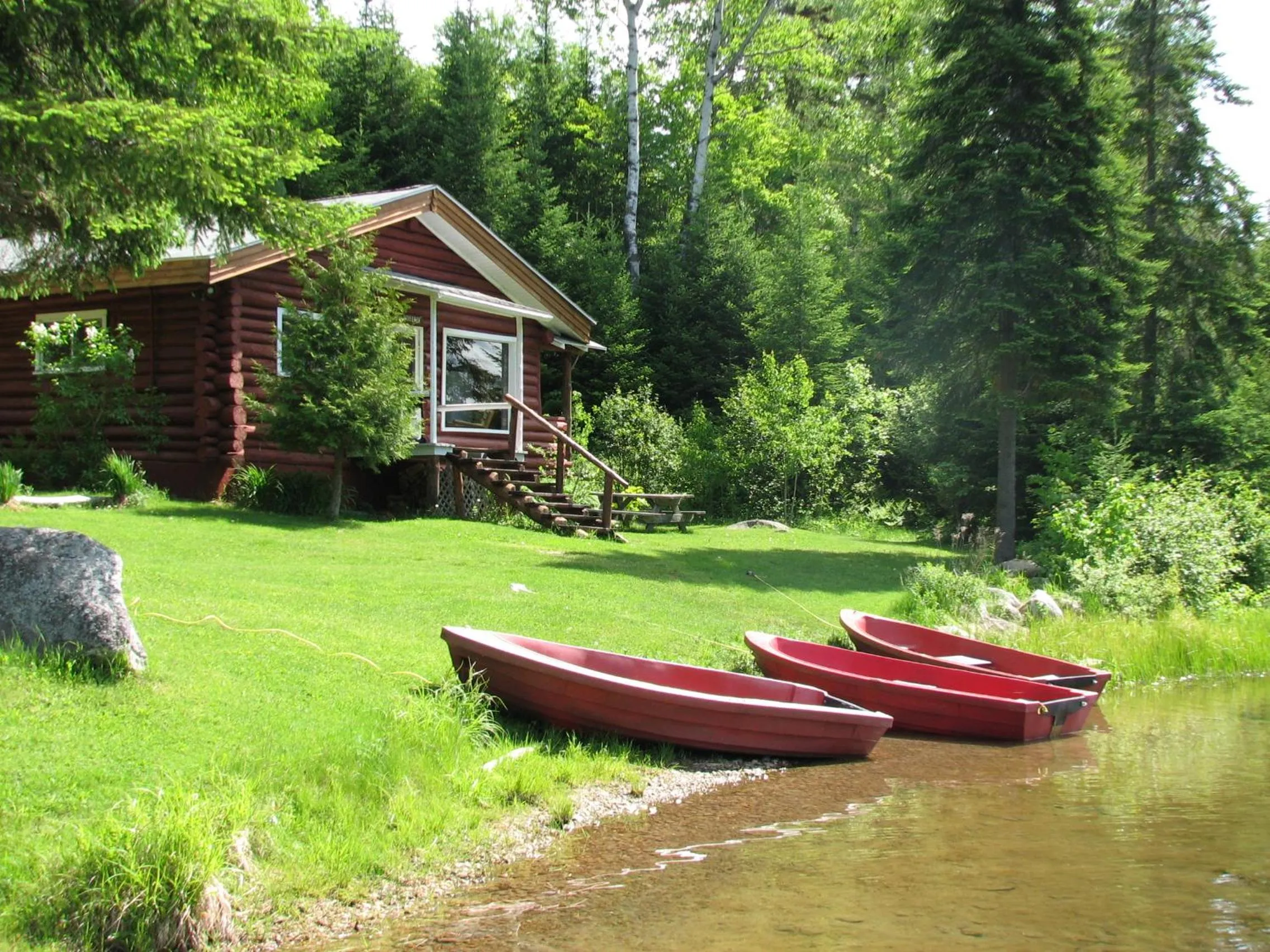 Natural landscape in Kan-à-Mouche Pourvoirie Auberge et Chalets