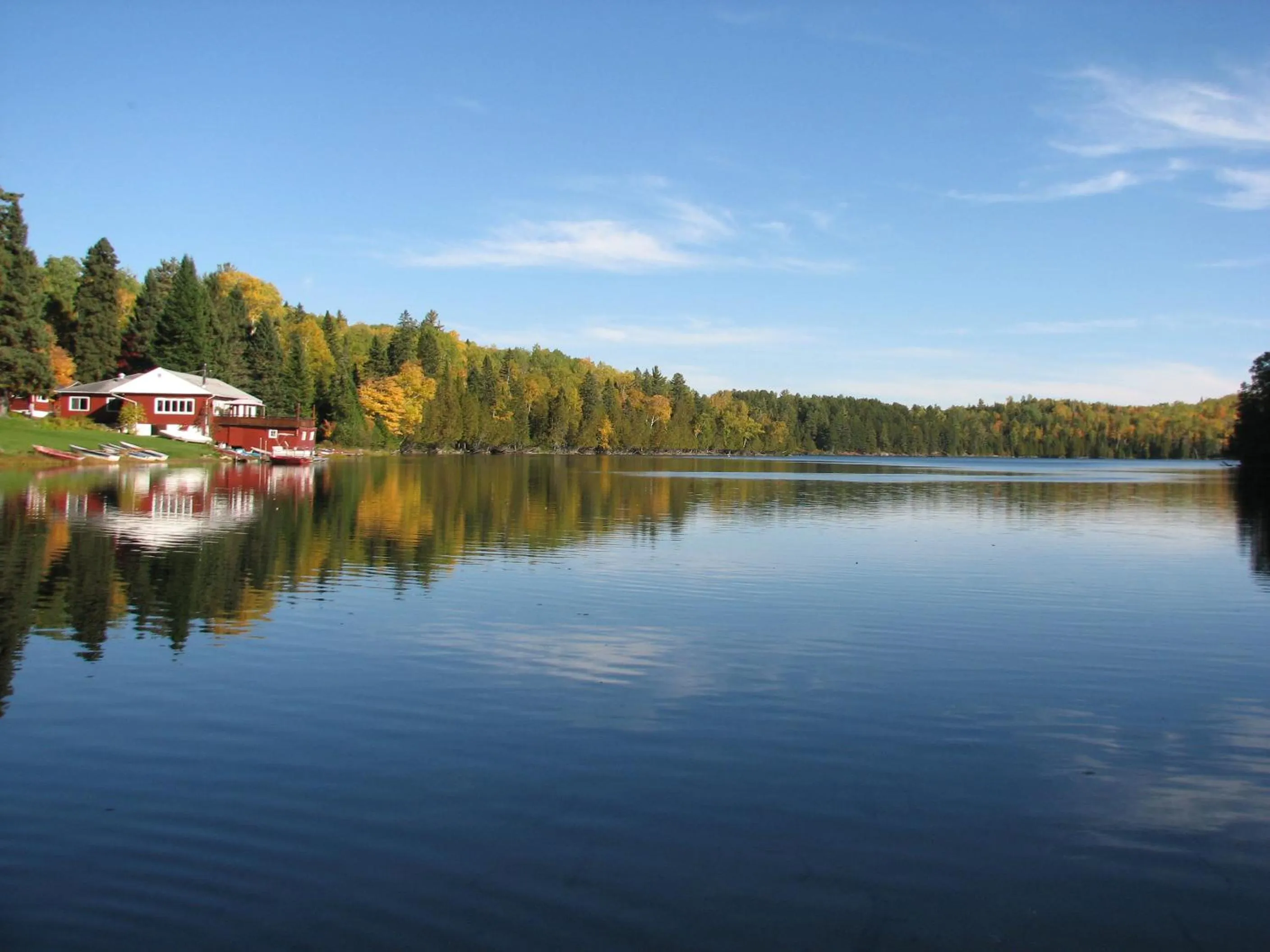 Natural landscape in Kan-à-Mouche Pourvoirie Auberge et Chalets