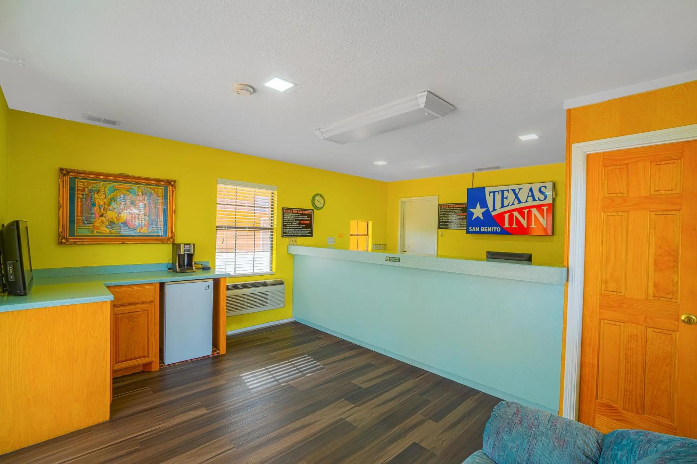 Lobby or reception in Texas Inn San Benito near Harlingen