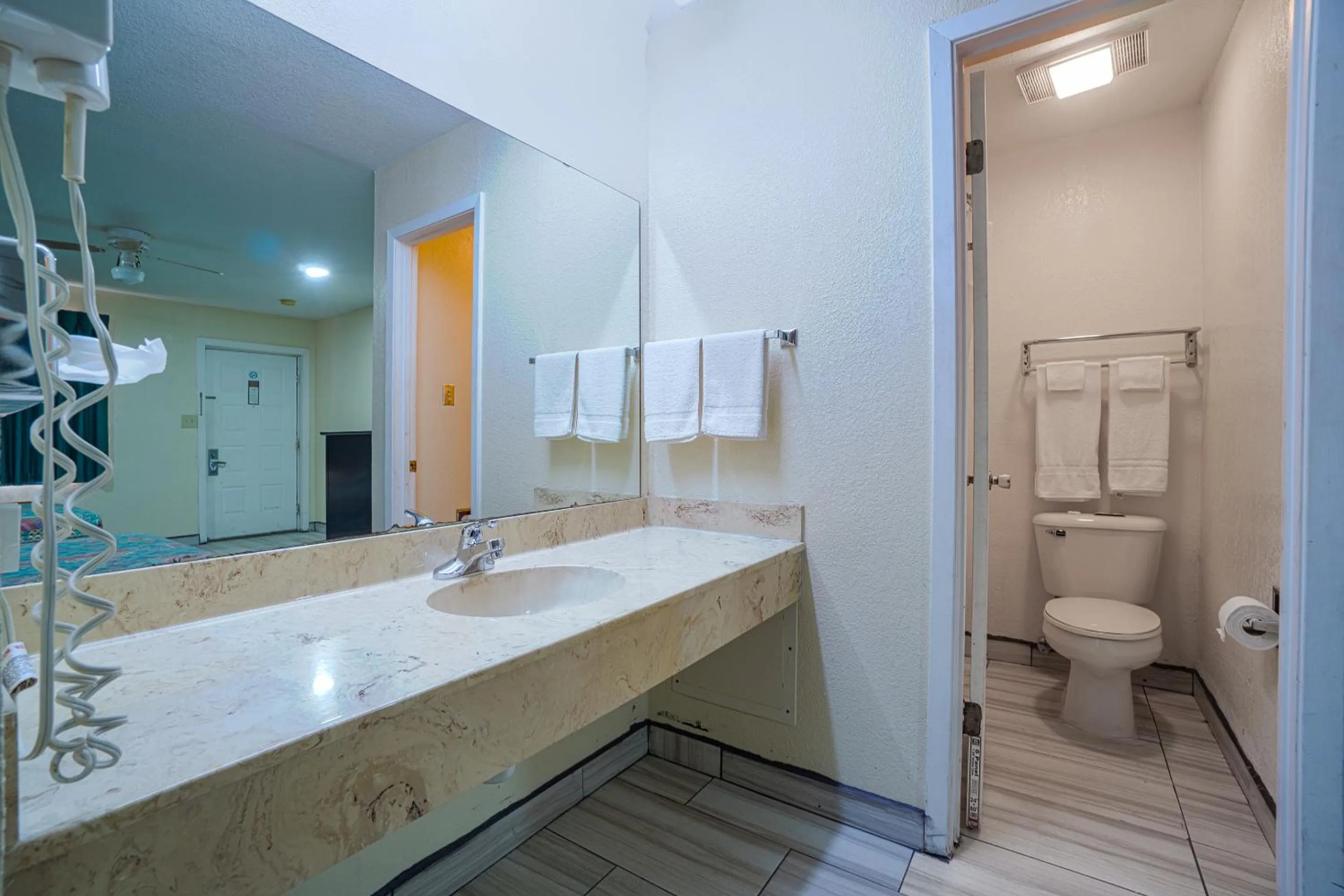 Bathroom in Texas Inn San Benito near Harlingen