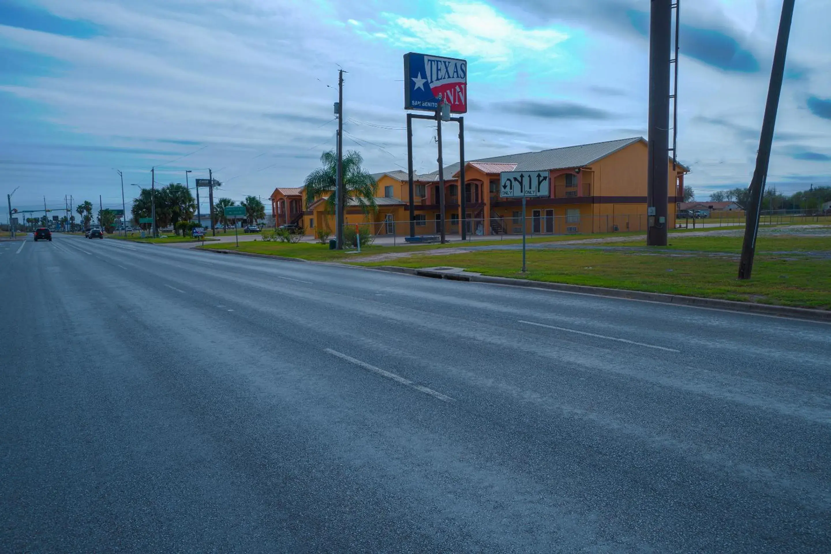 Street view in Texas Inn San Benito near Harlingen