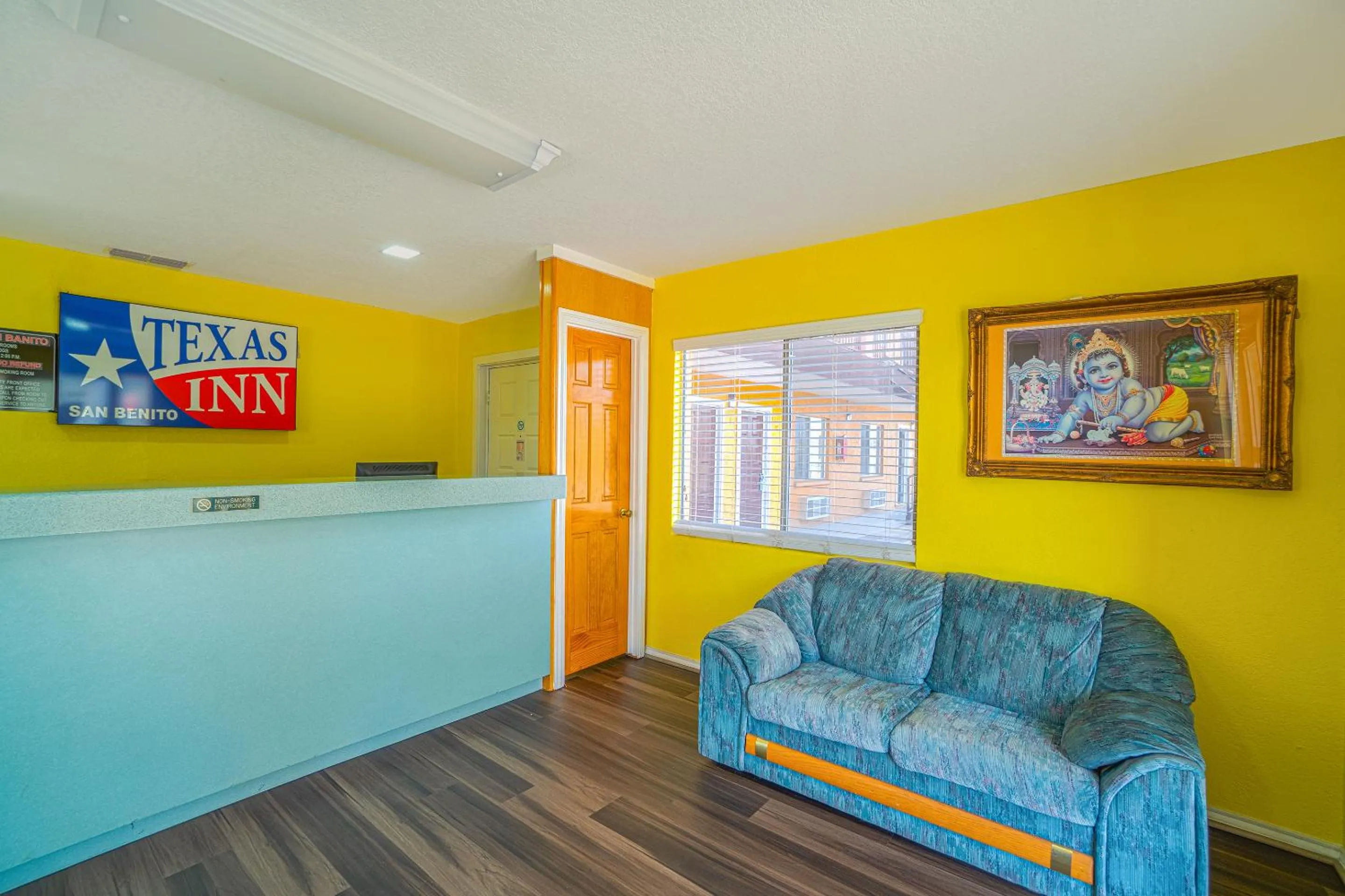 Lobby or reception in Texas Inn San Benito near Harlingen