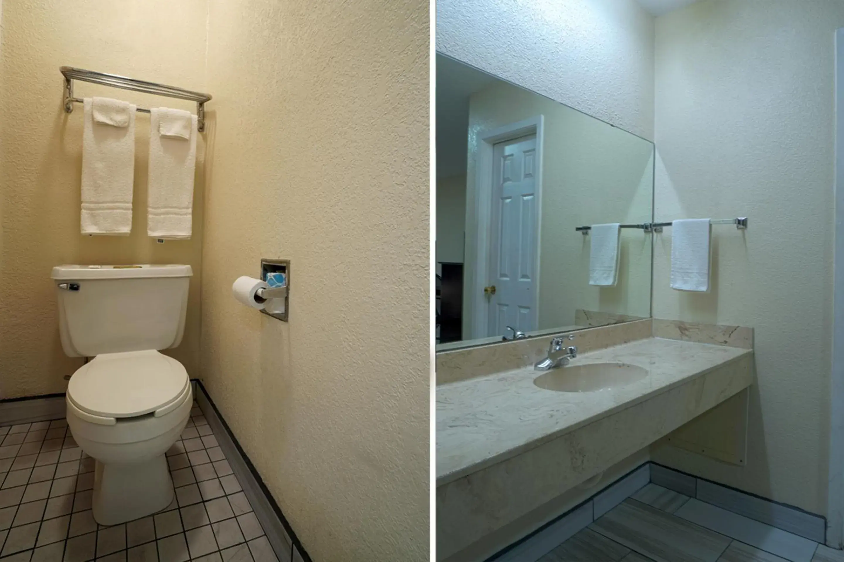 Bathroom in Texas Inn San Benito near Harlingen