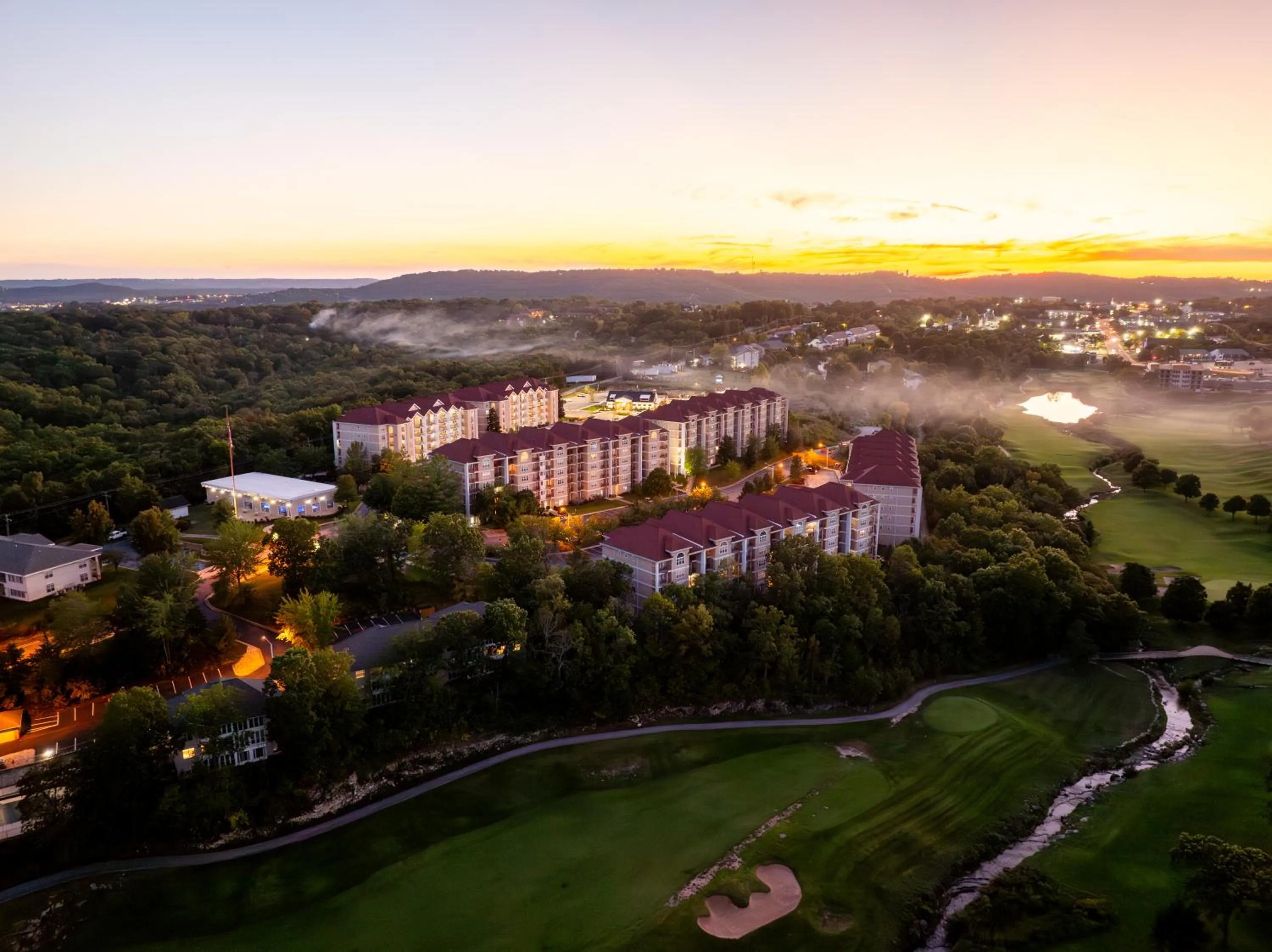 Bird's eye view in Grand Crowne Resort