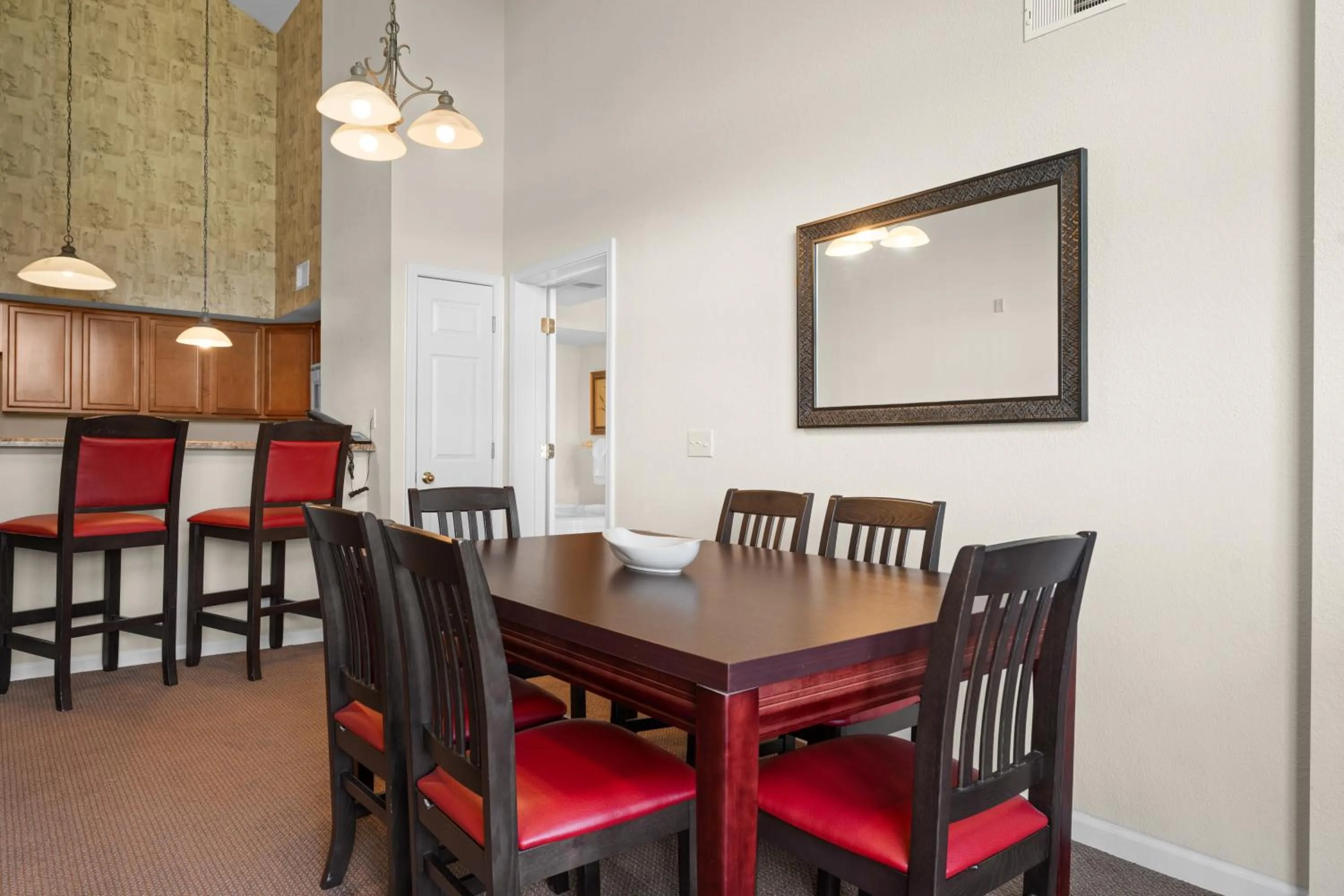 Seating area in Grand Crowne Resort