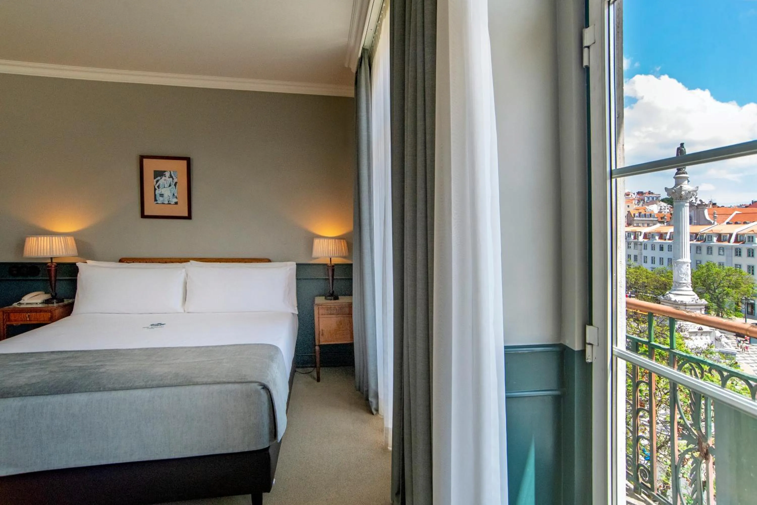 Bed in Hotel Metropole