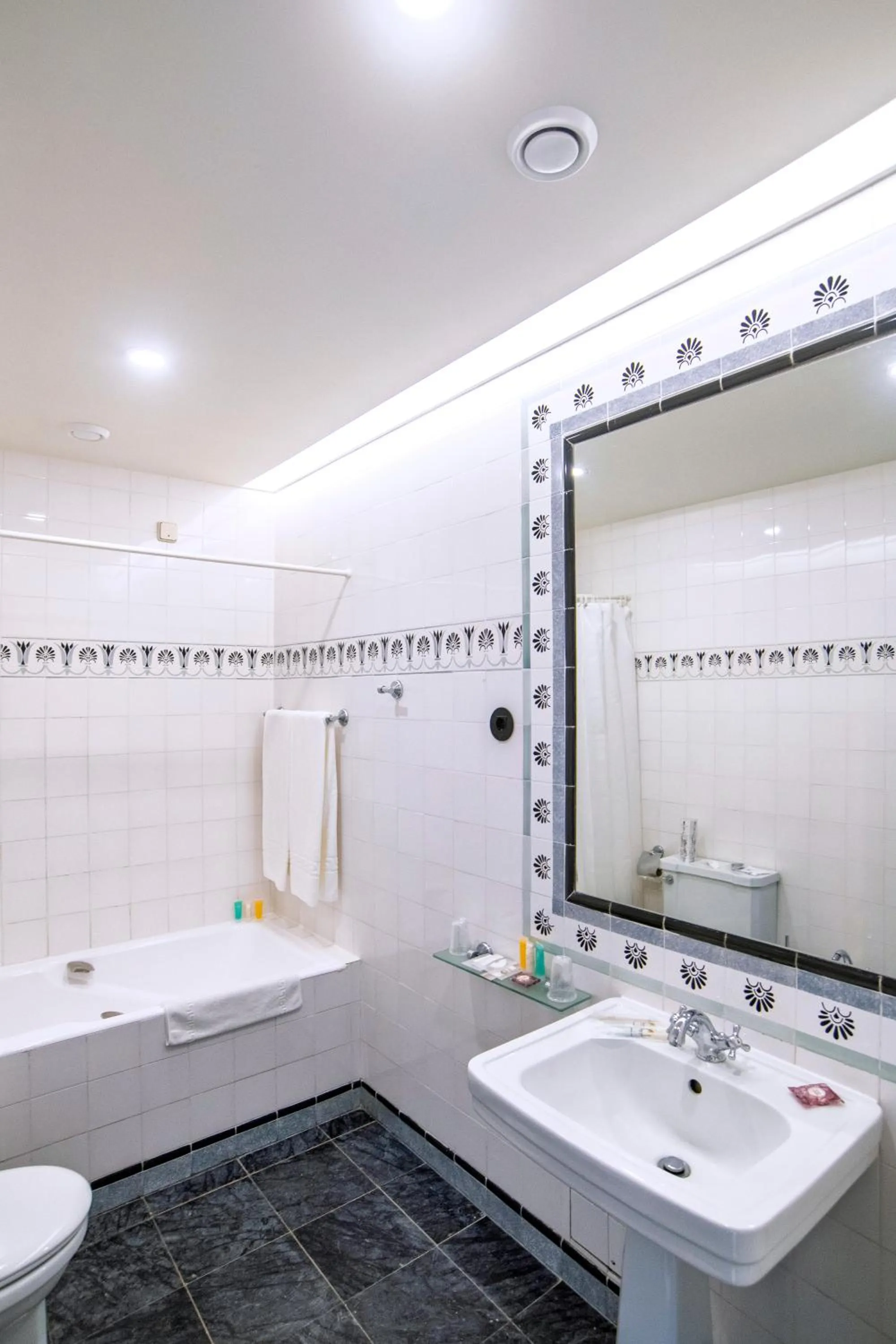 Bathroom in Hotel Metropole