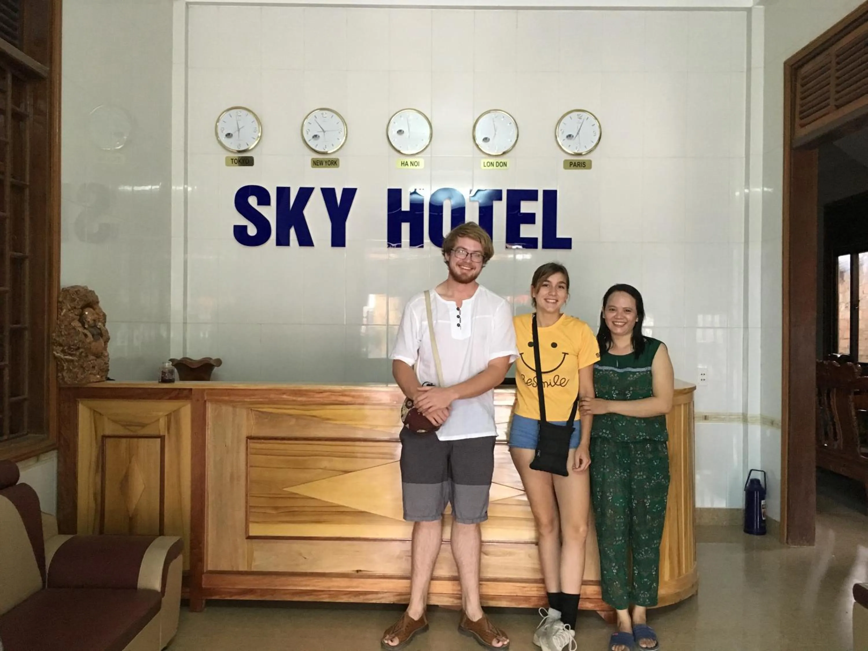 People in Sky Hotel