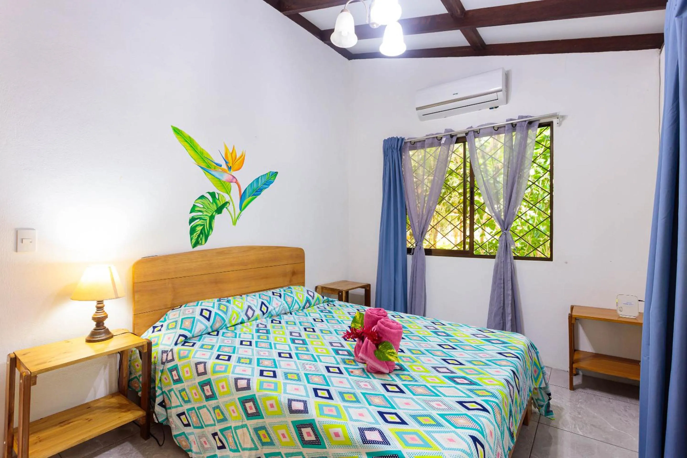 Bed in Bungalows Ache Cozy House