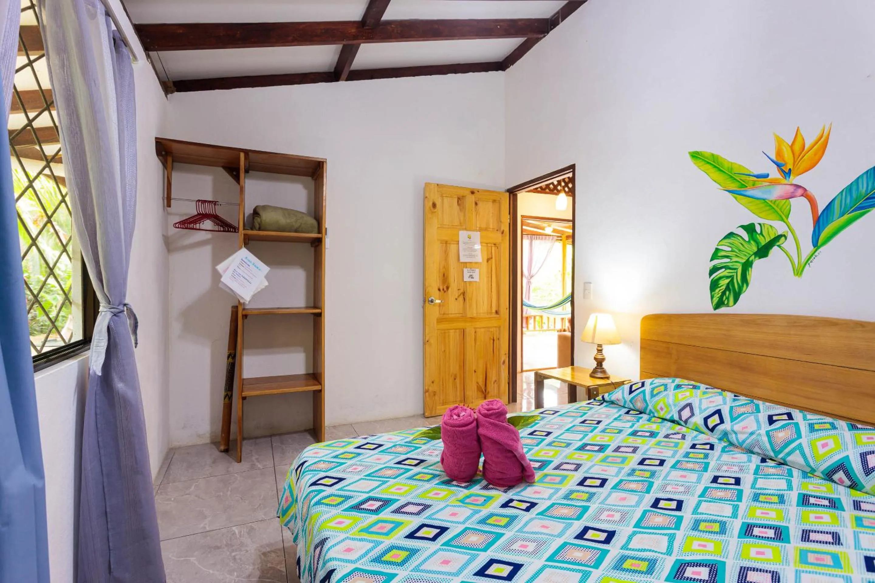 Bed in Bungalows Ache Cozy House