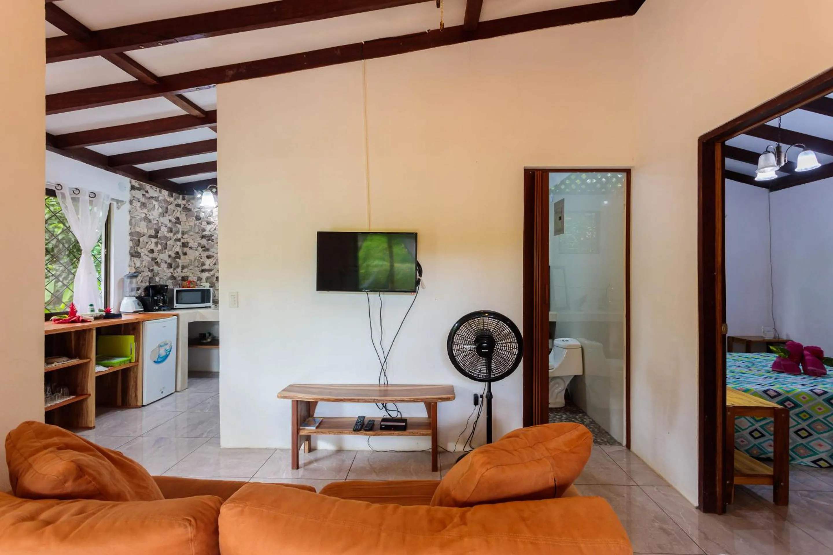Living room in Bungalows Ache Cozy House