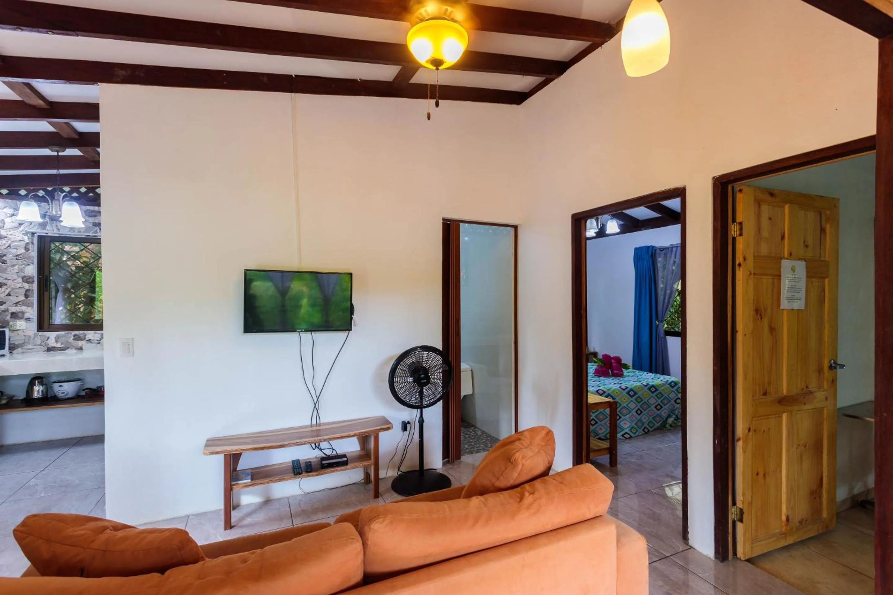 Living room in Bungalows Ache Cozy House
