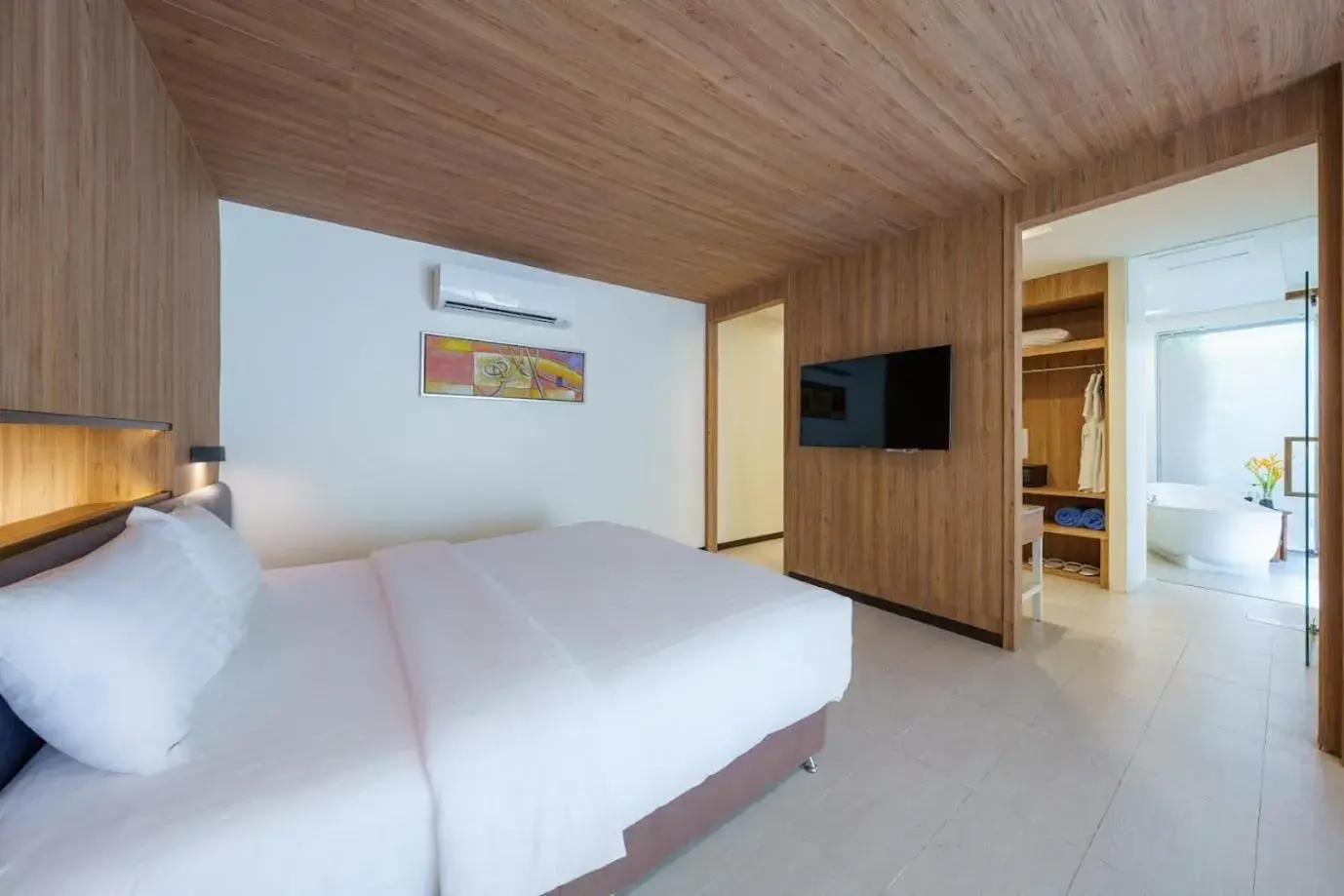 Bed in De Chaochom Hua Hin Bed in De Chaochom Hua Hin