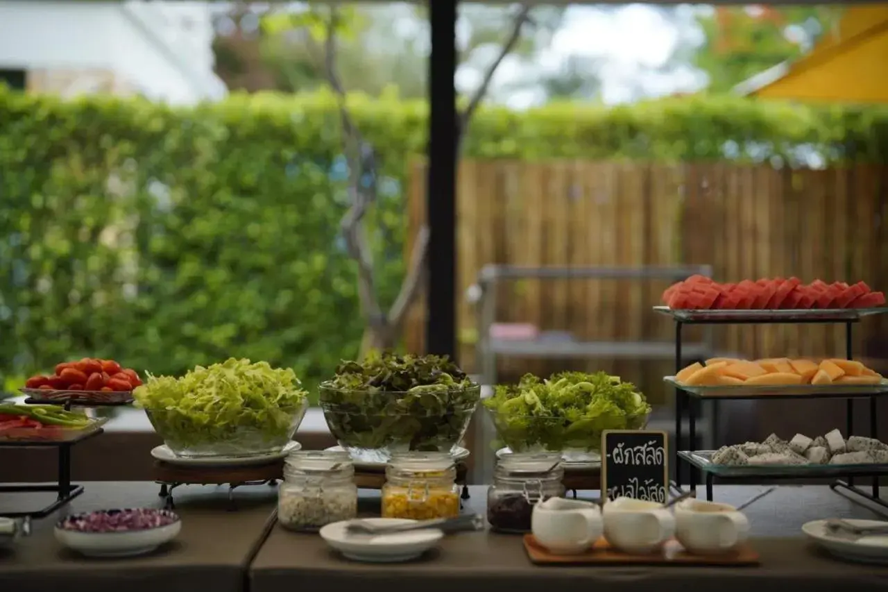 Buffet breakfast in De Chaochom Hua Hin Buffet breakfast in De Chaochom Hua Hin