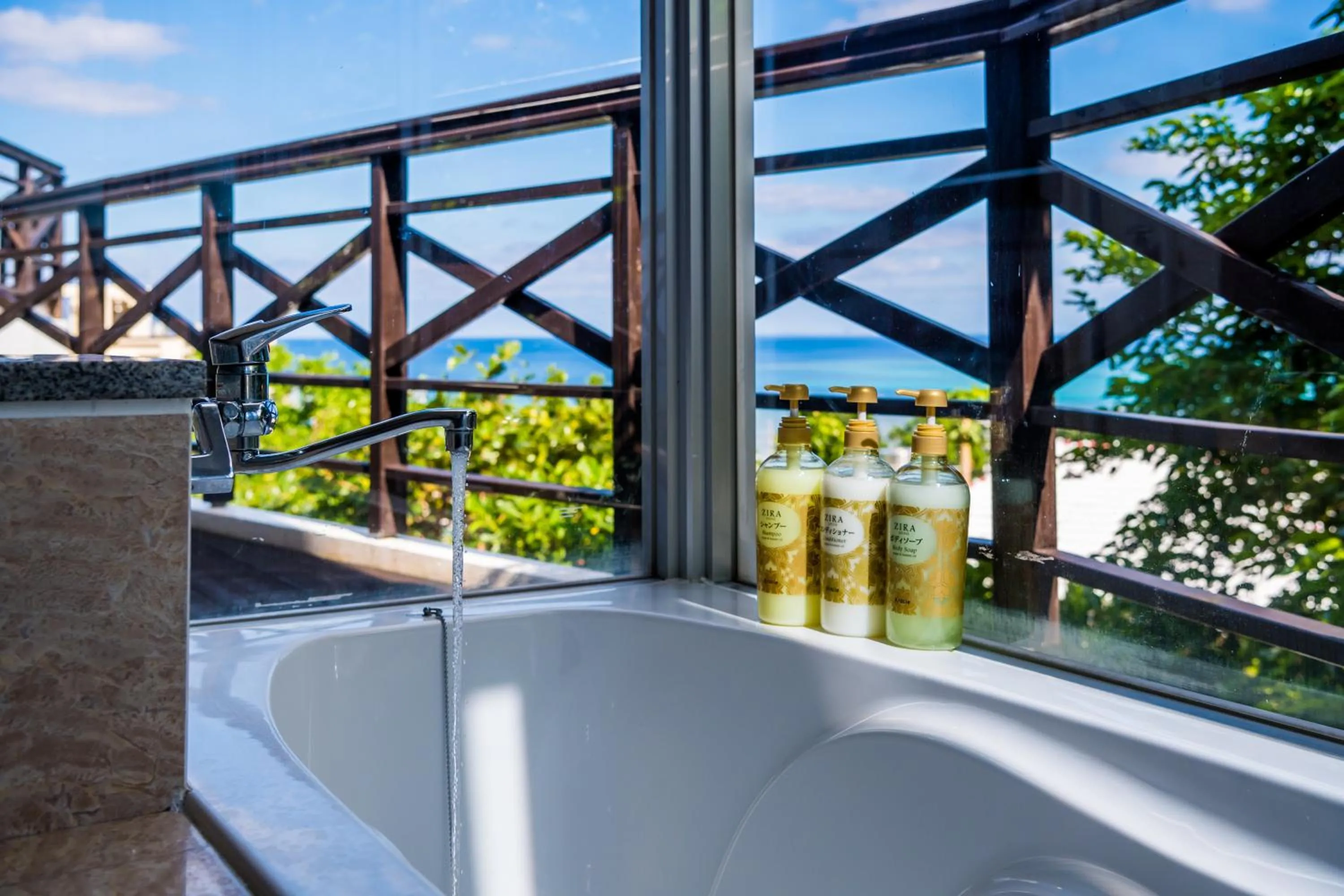 Bathroom in E-horizon Resort Condominium Yomitan