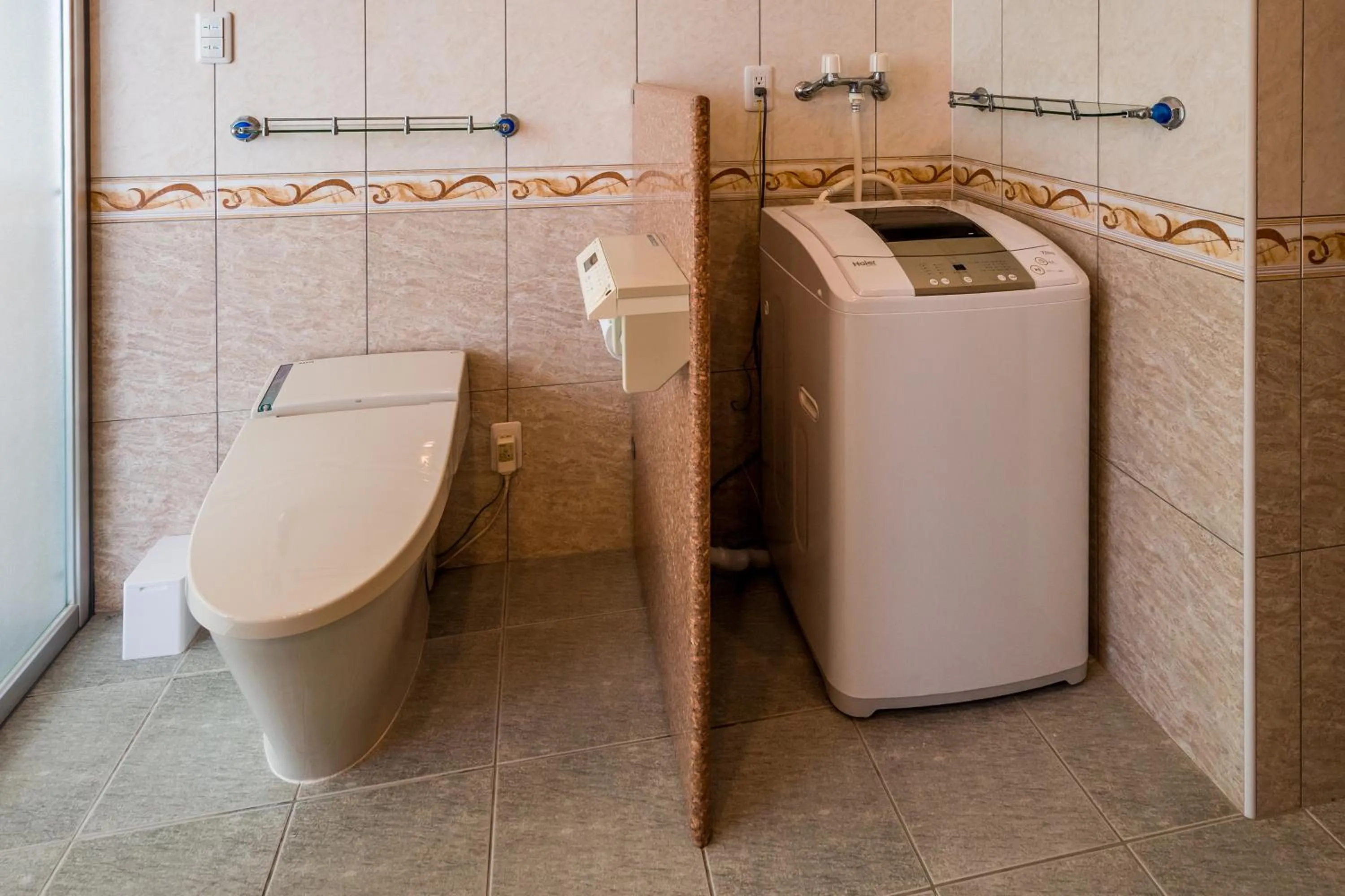 Toilet in E-horizon Resort Condominium Yomitan