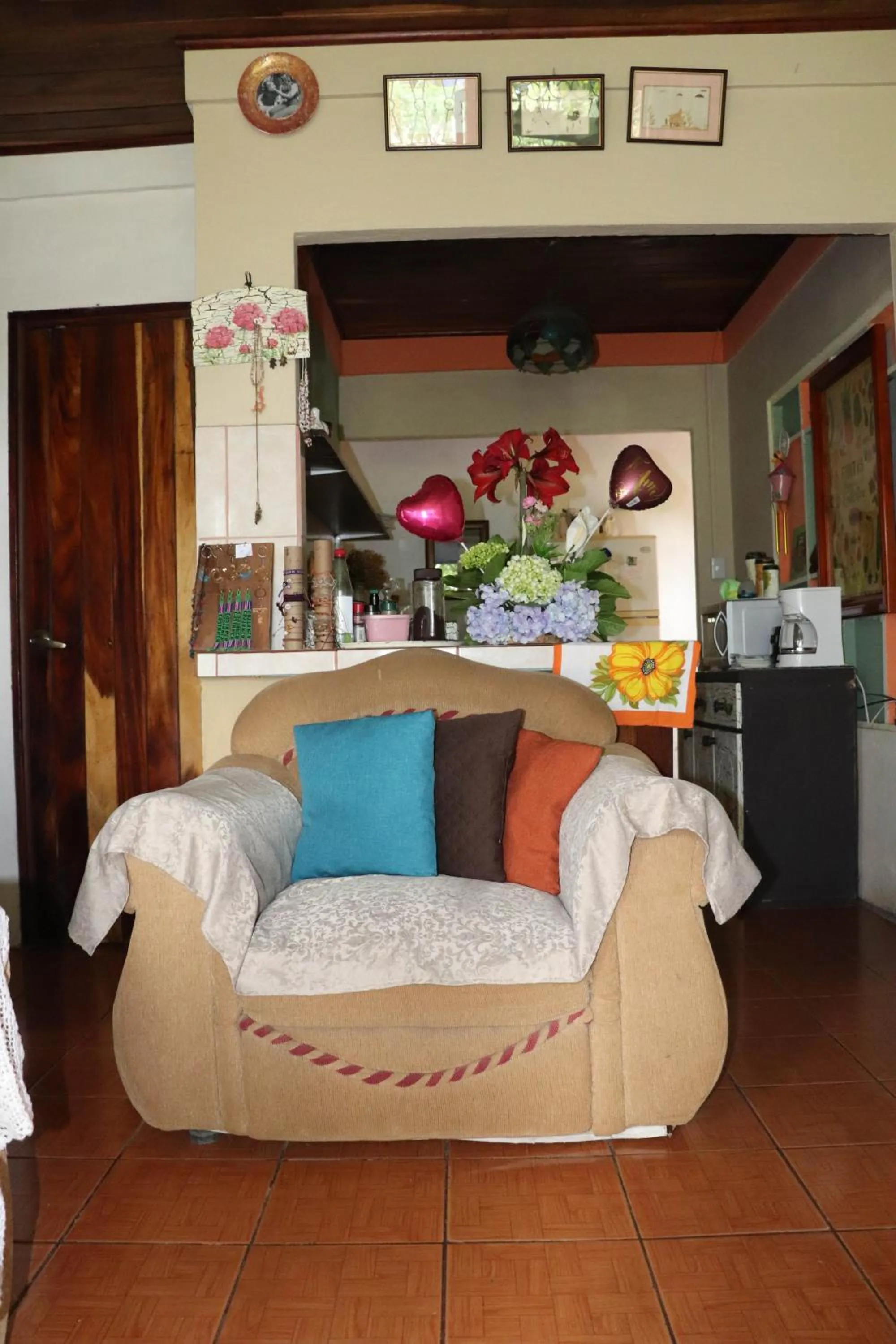 Living room in Casa Copalchi