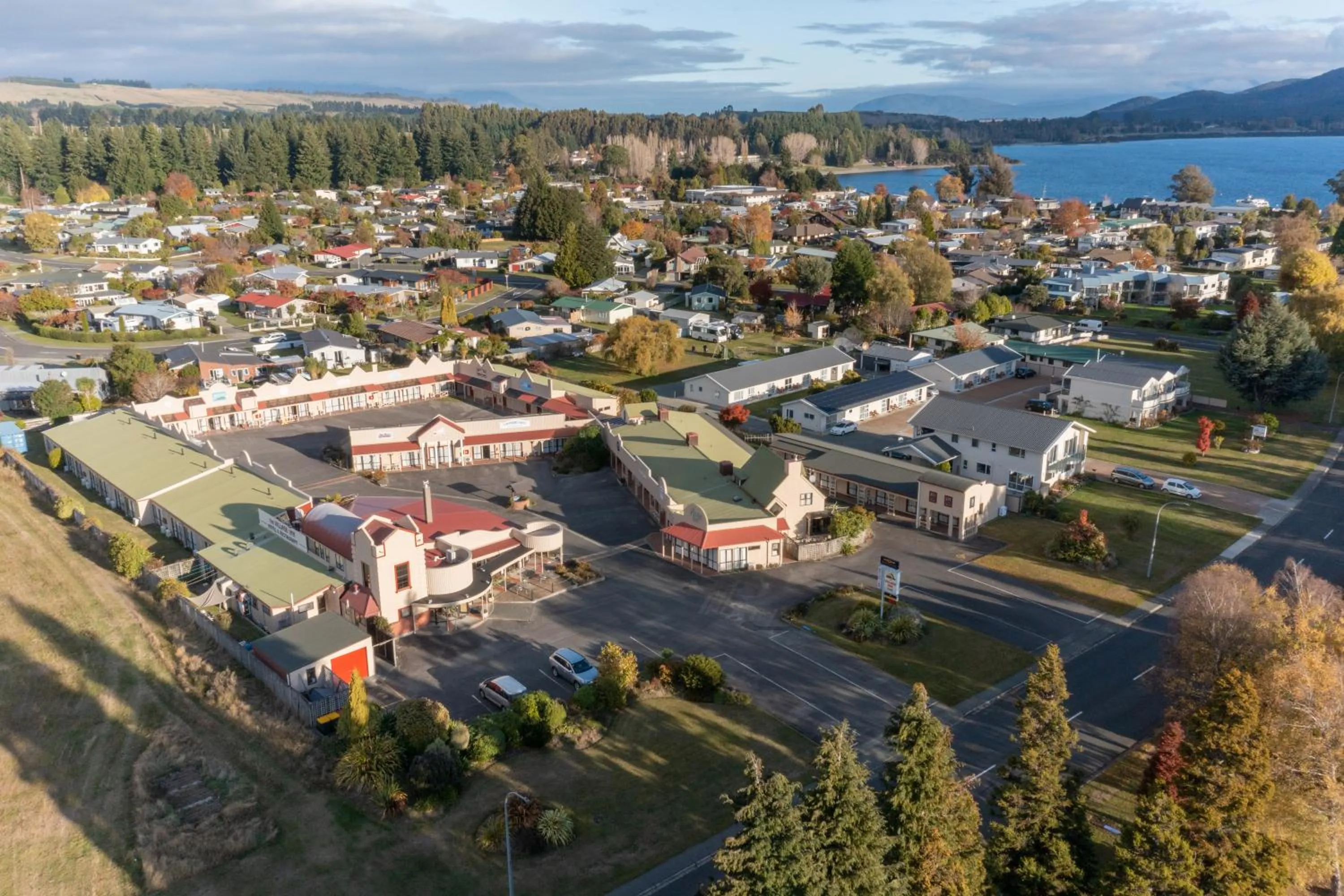 Property building in The Village Inn Hotel