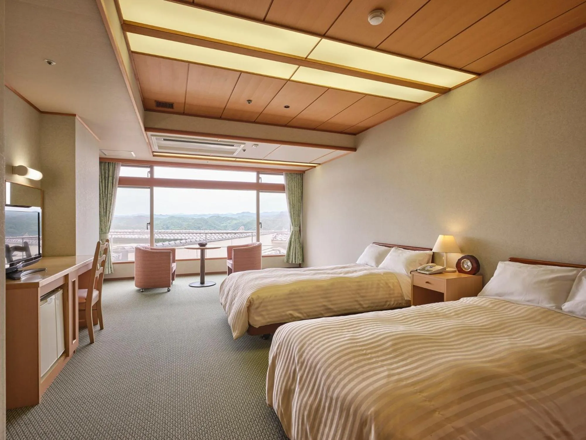 Bed in Hotel Urashima
