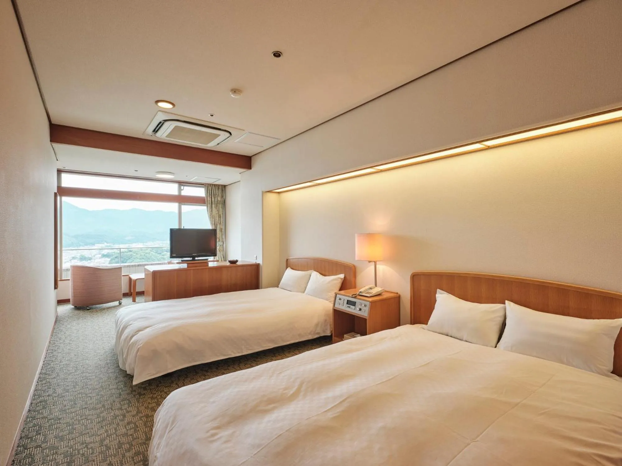 Bed in Hotel Urashima