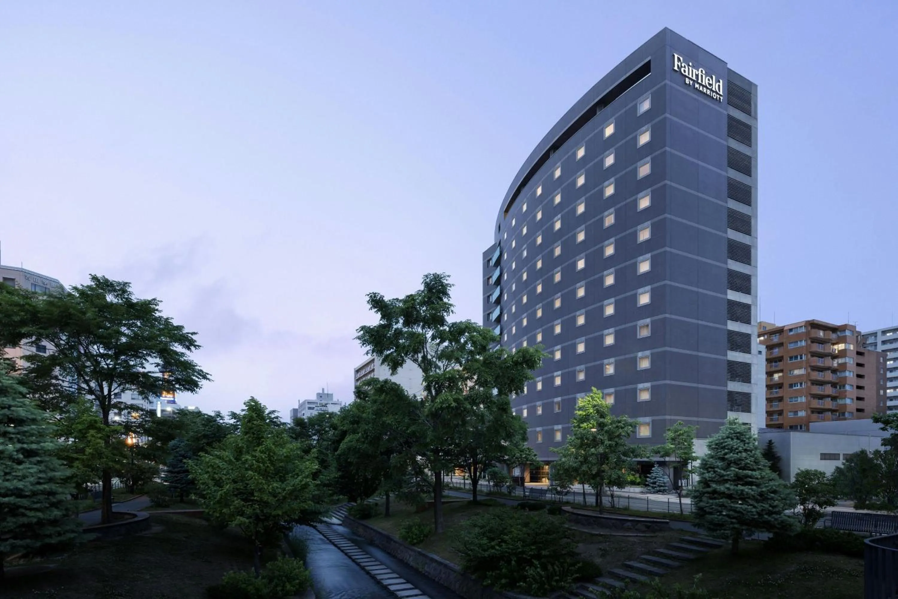 Property building in Fairfield by Marriott Sapporo
