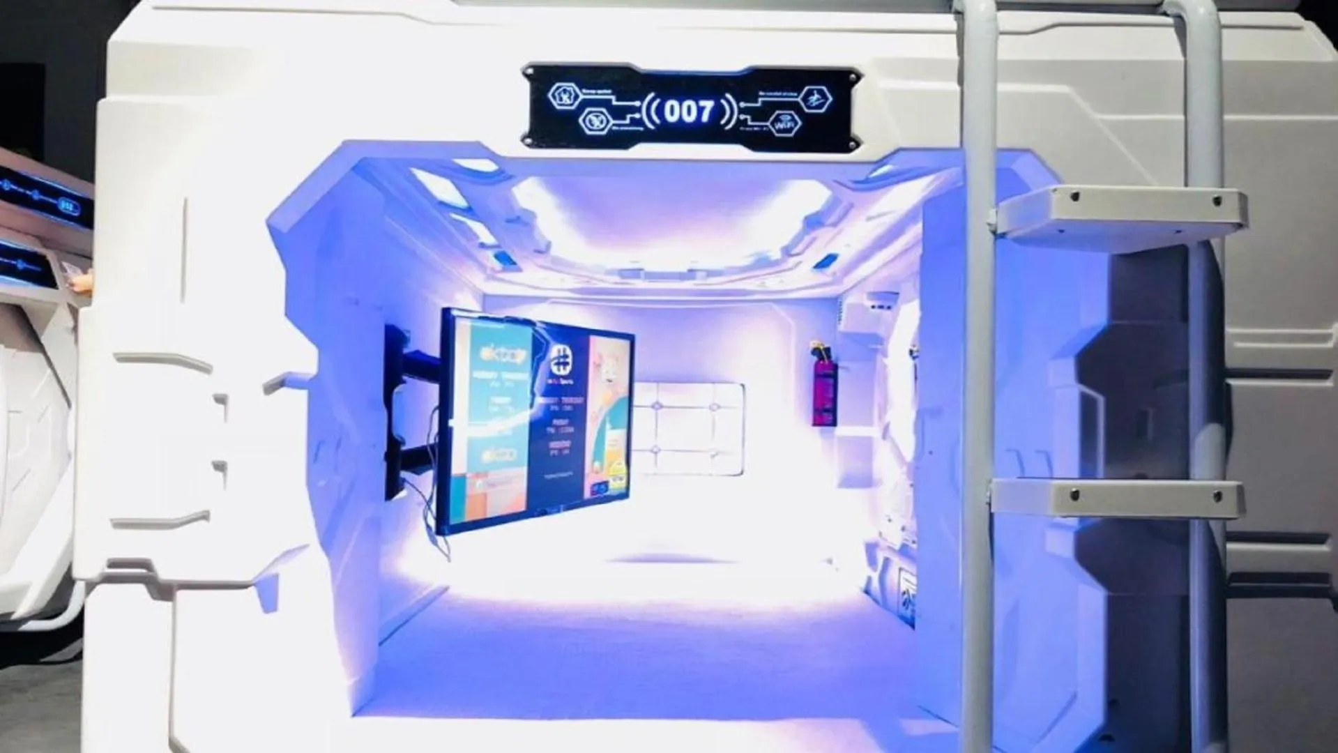 locker in MET A Space Pod at Arab Street