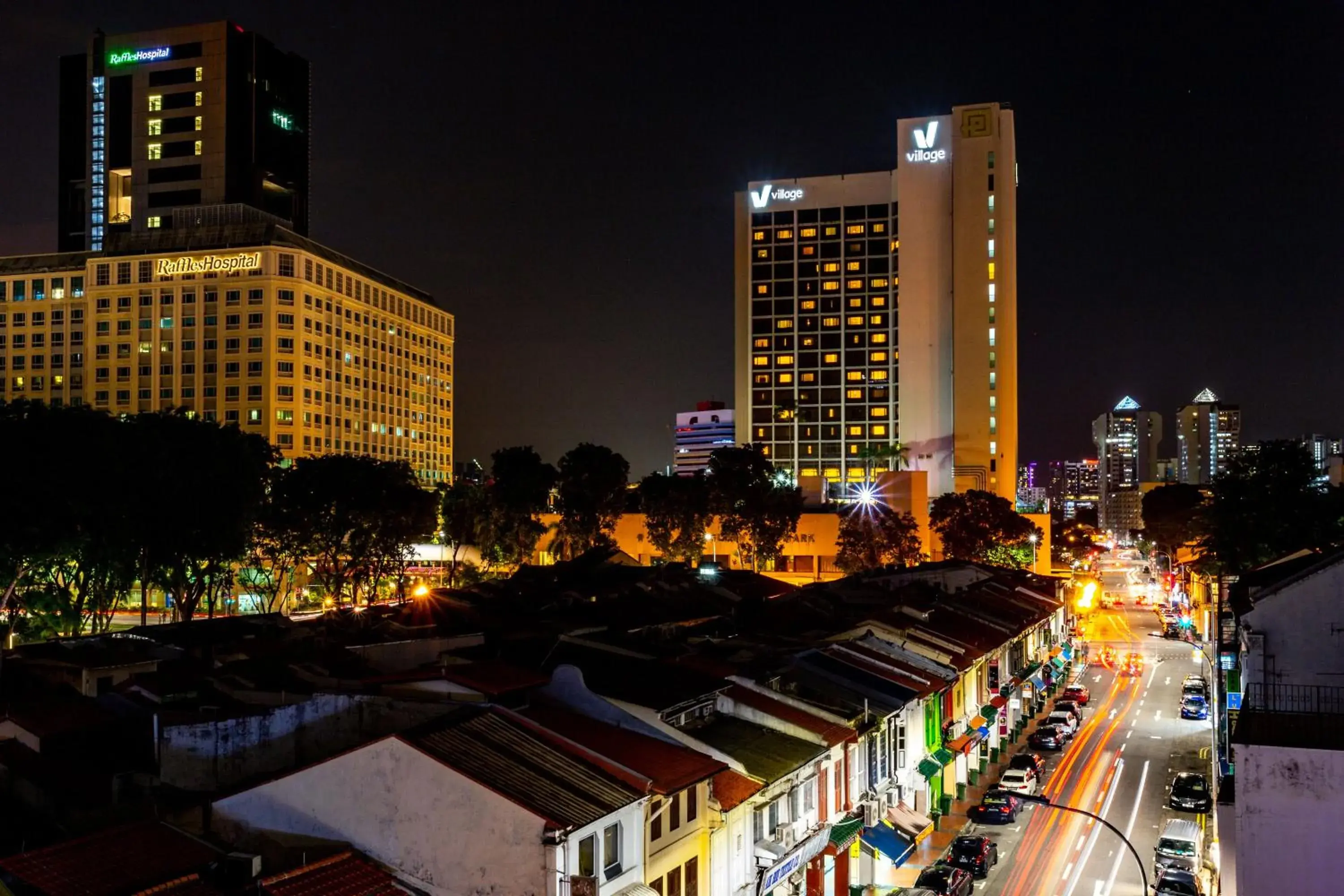 City view in MET A Space Pod at Arab Street City view in MET A Space Pod at Arab Street