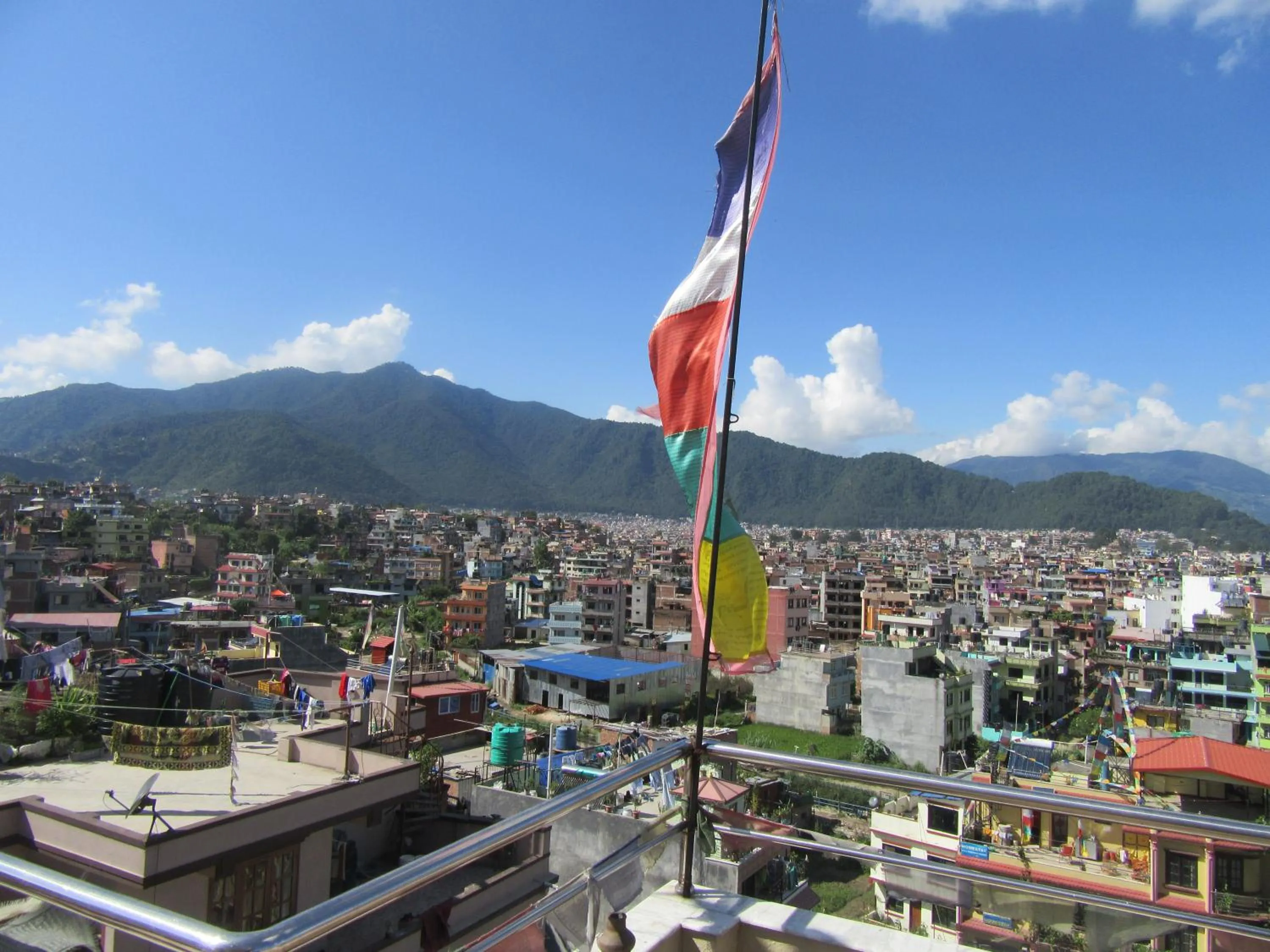 Balcony/Terrace in STUPA VIEW INN