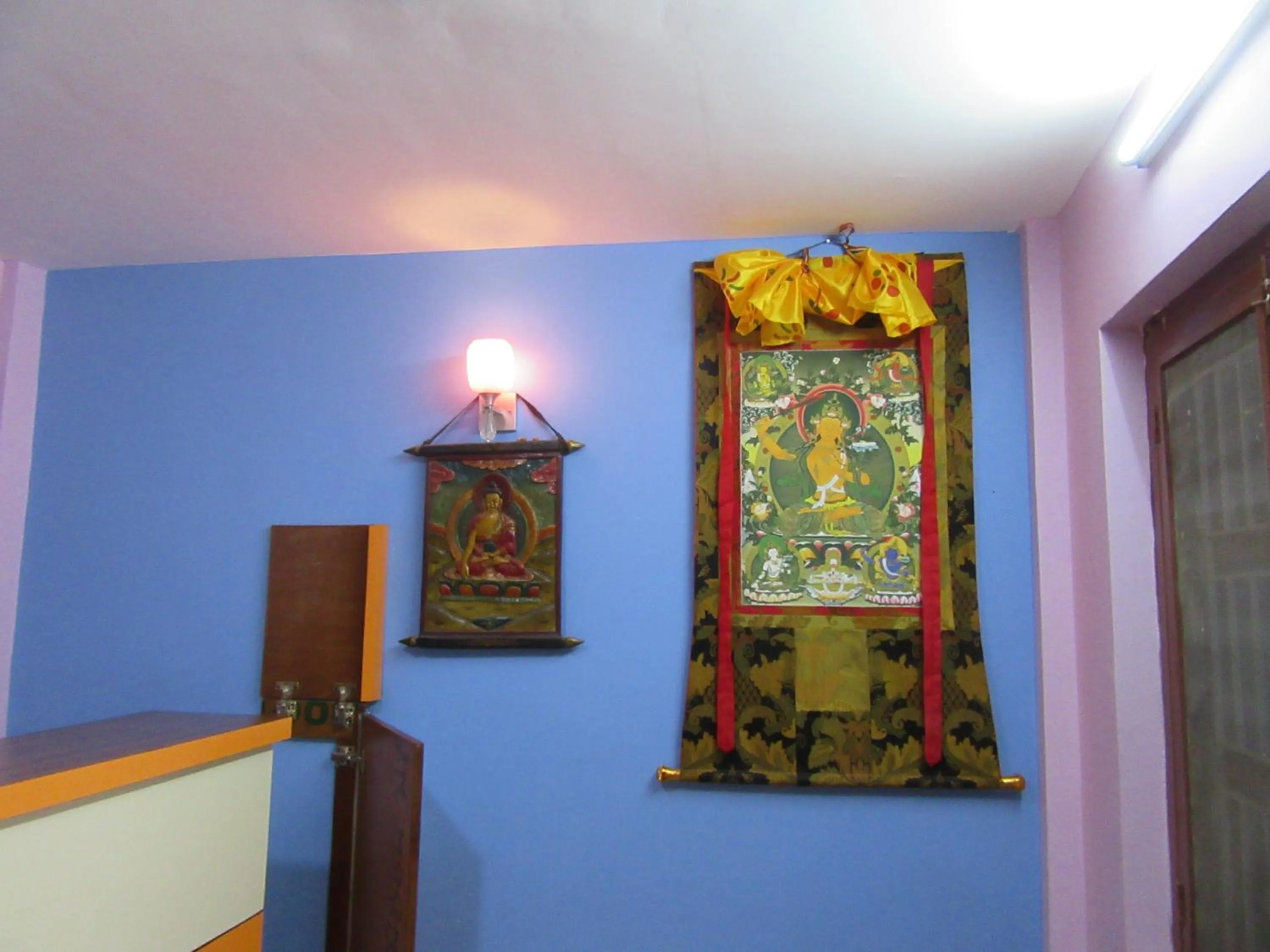 Lobby or reception in STUPA VIEW INN