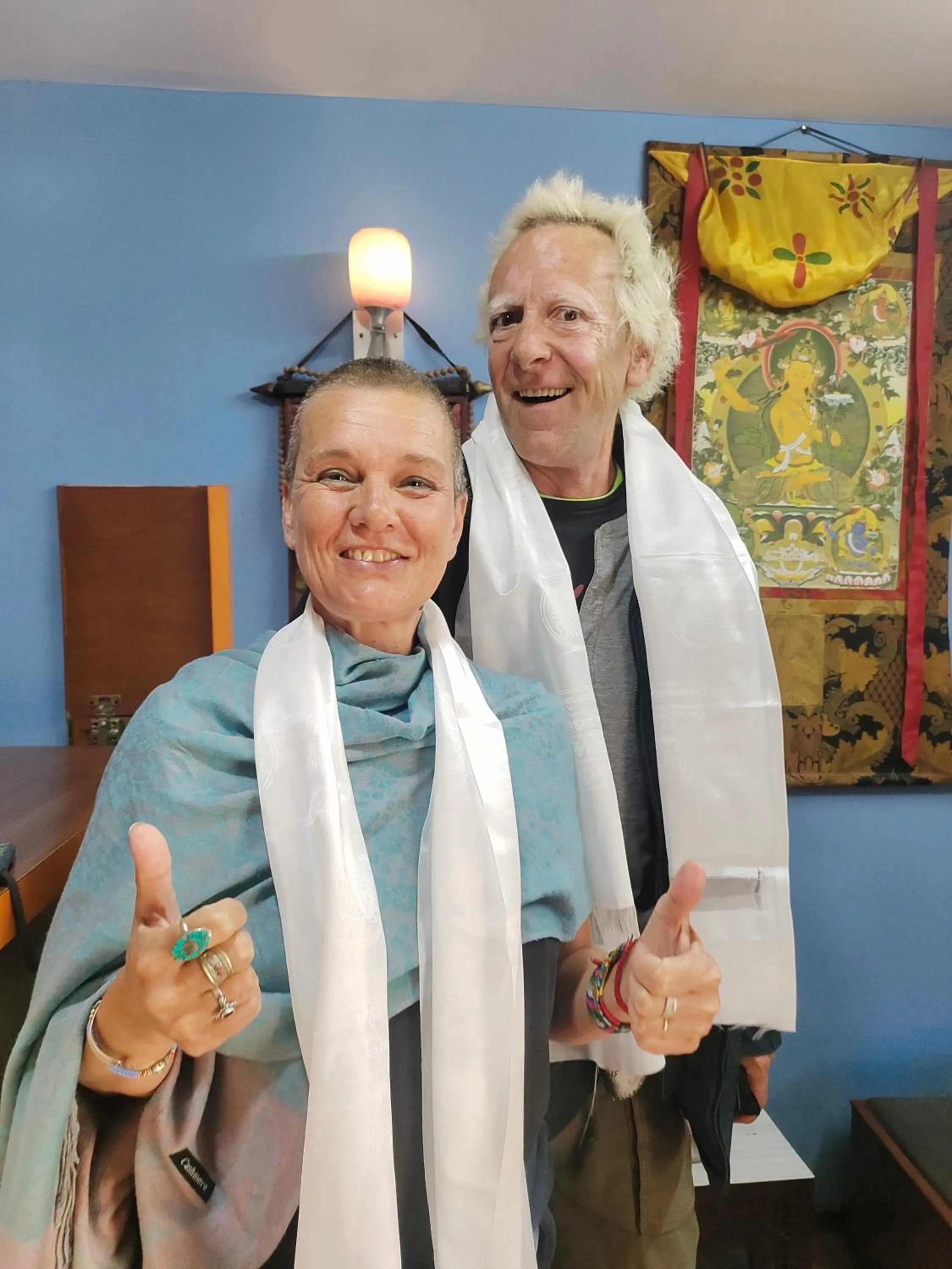 Guests in STUPA VIEW INN