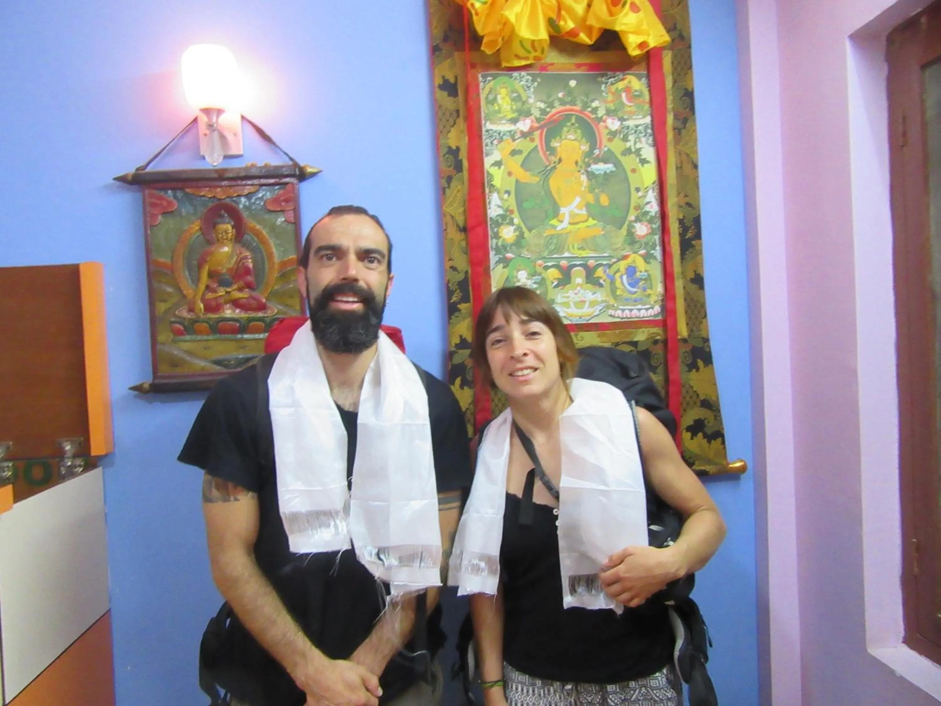 People in STUPA VIEW INN