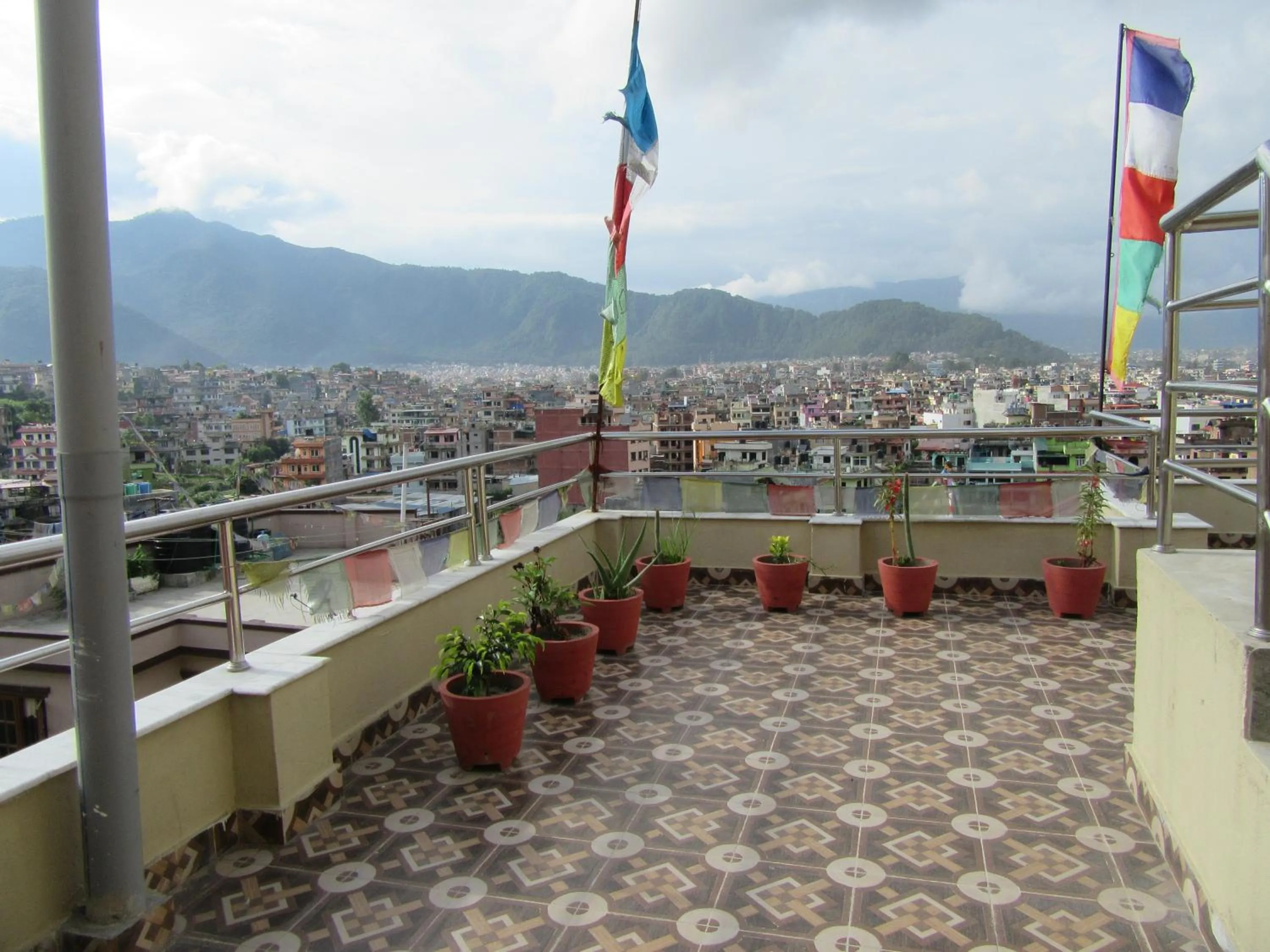 Balcony/Terrace in STUPA VIEW INN