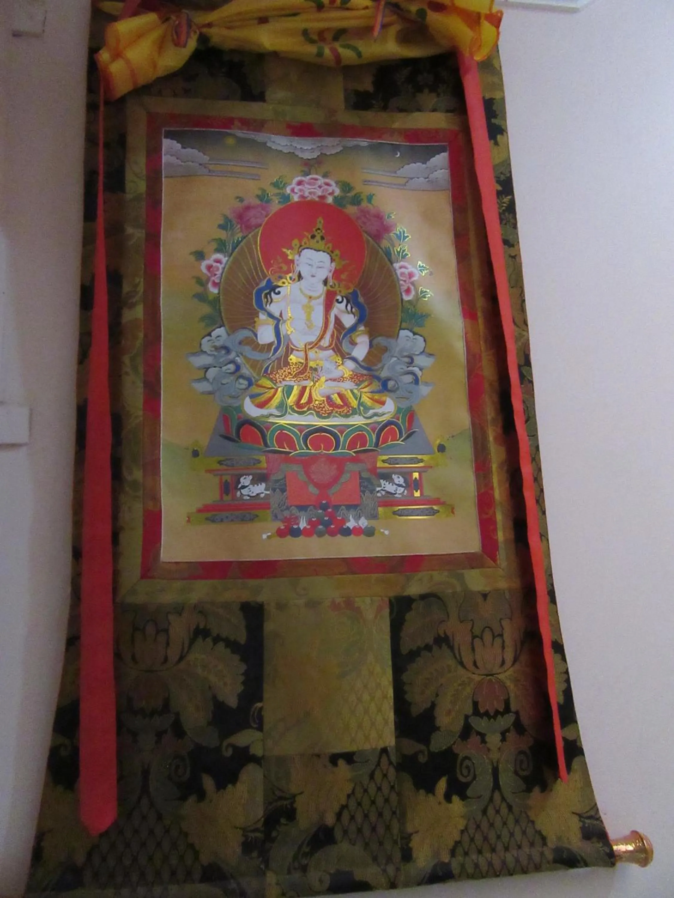 Decorative detail in STUPA VIEW INN