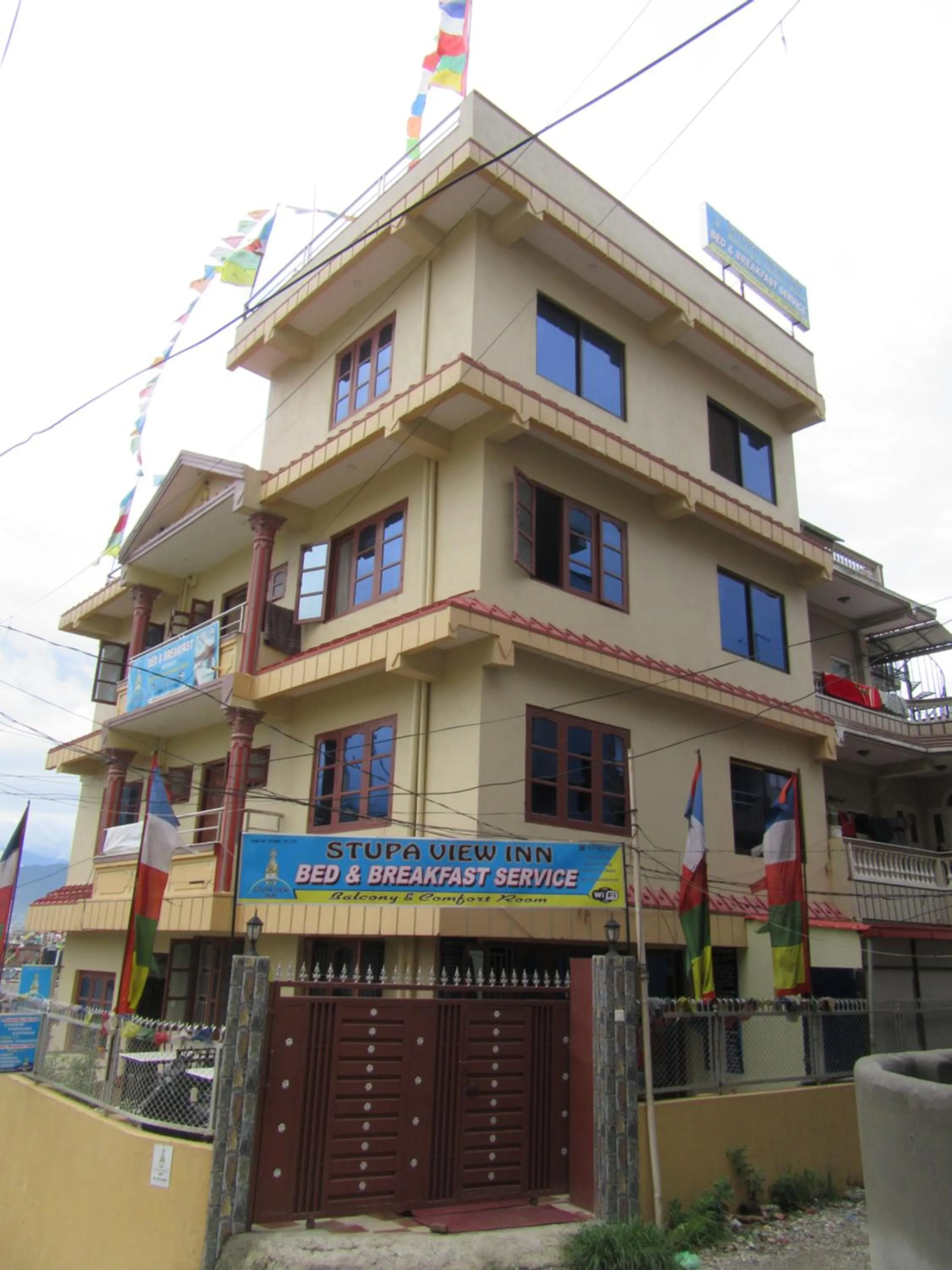 Facade/entrance in STUPA VIEW INN
