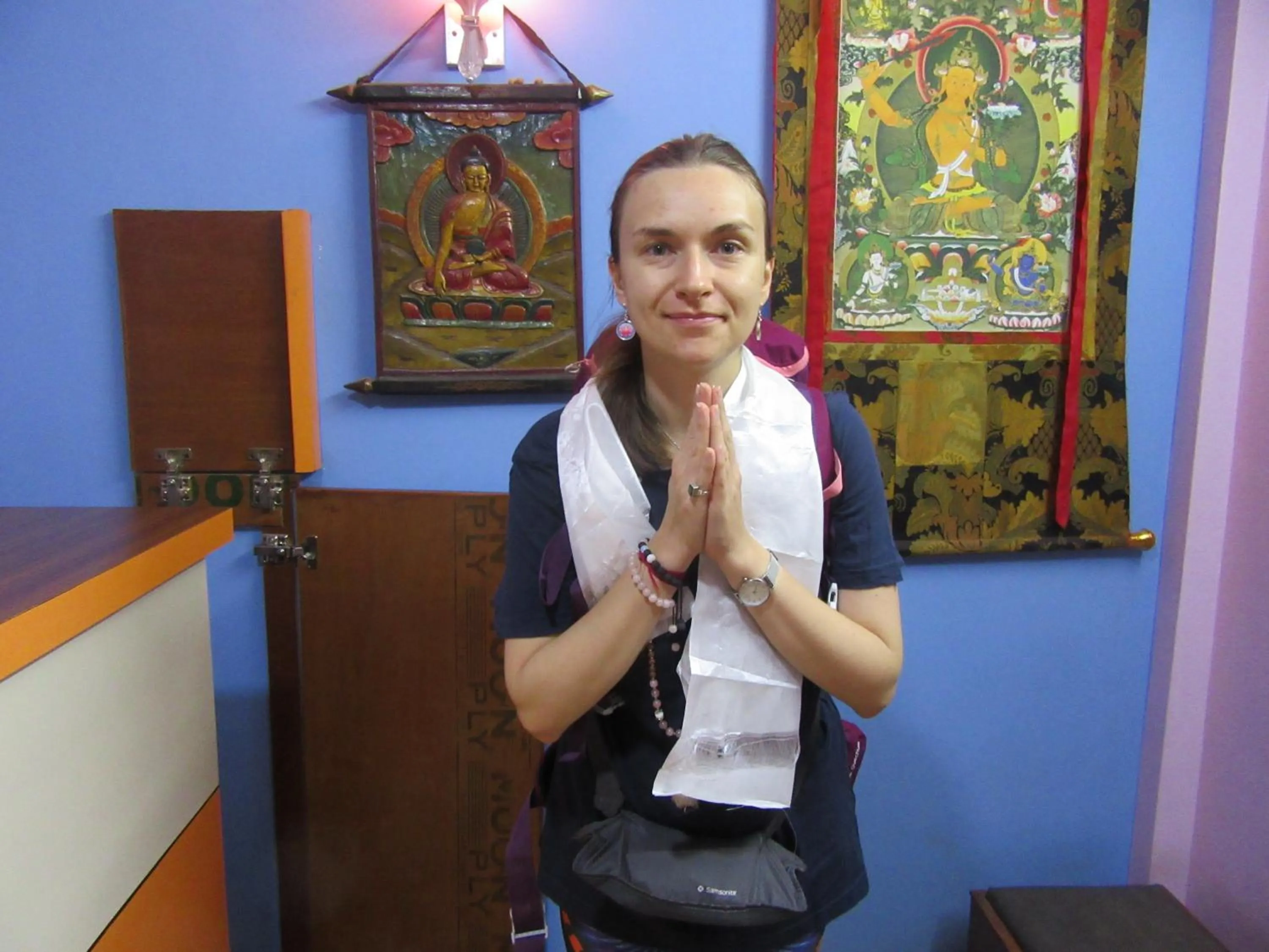 People in STUPA VIEW INN