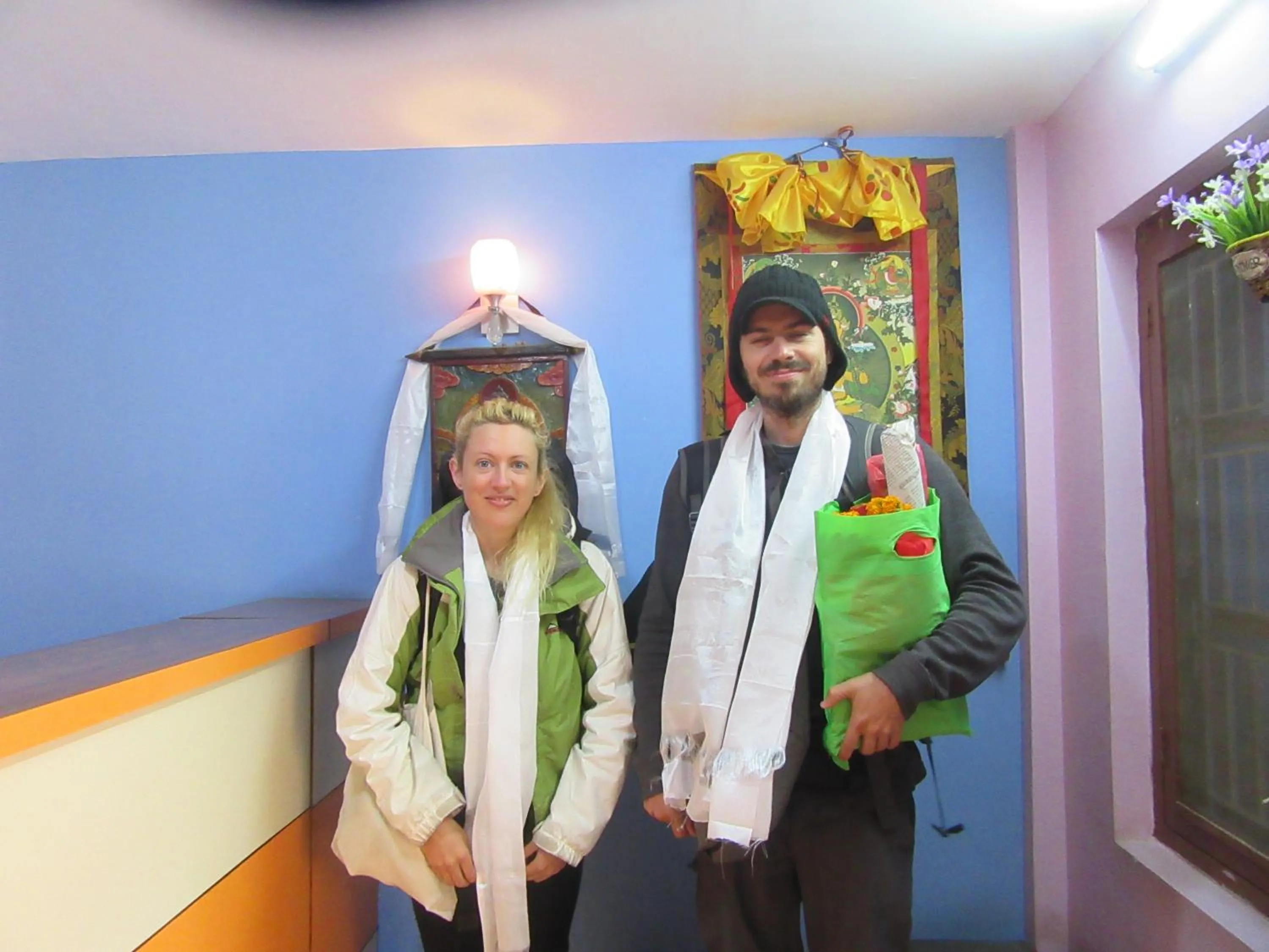 People in STUPA VIEW INN