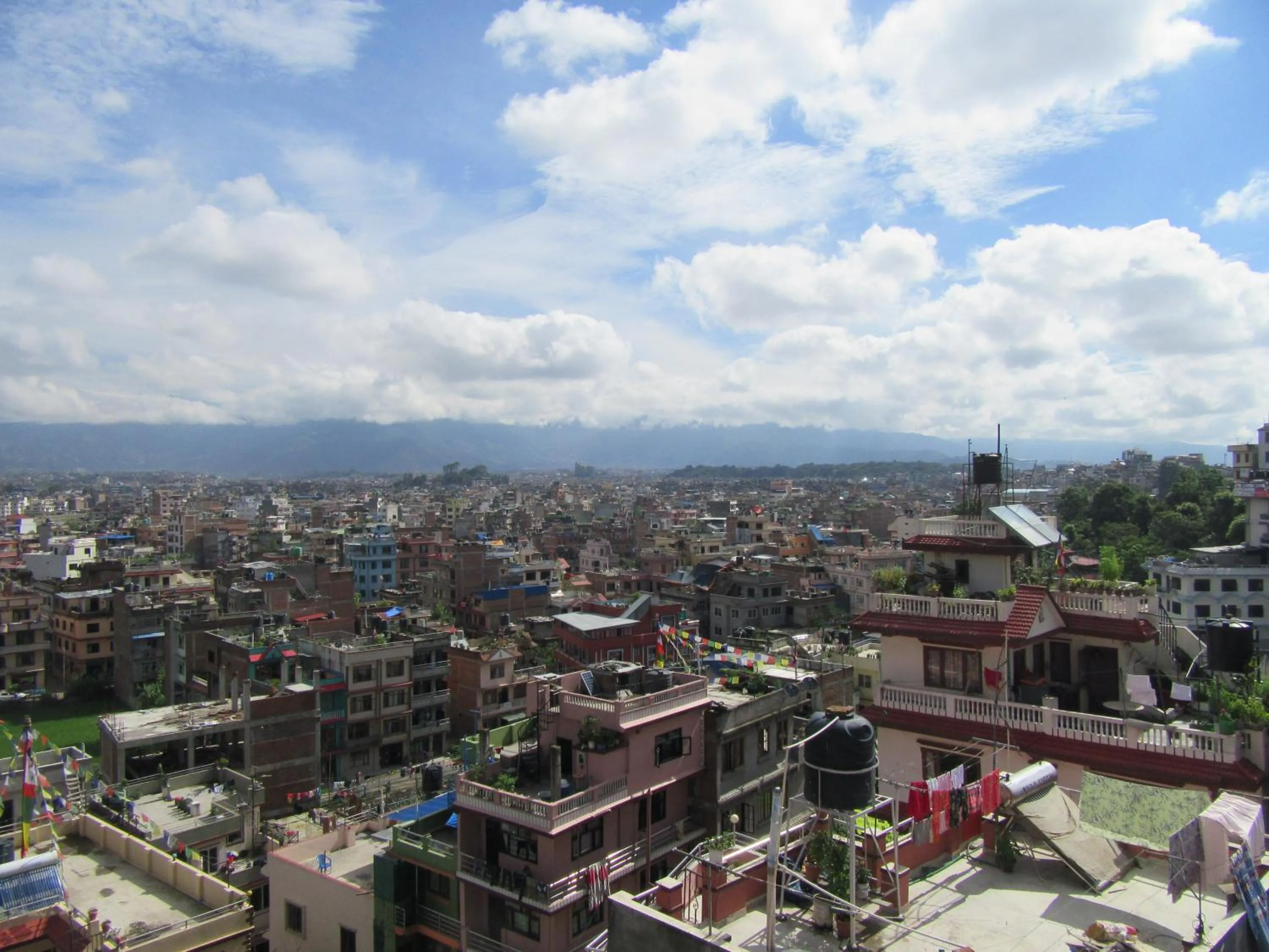 Bird's eye view in STUPA VIEW INN