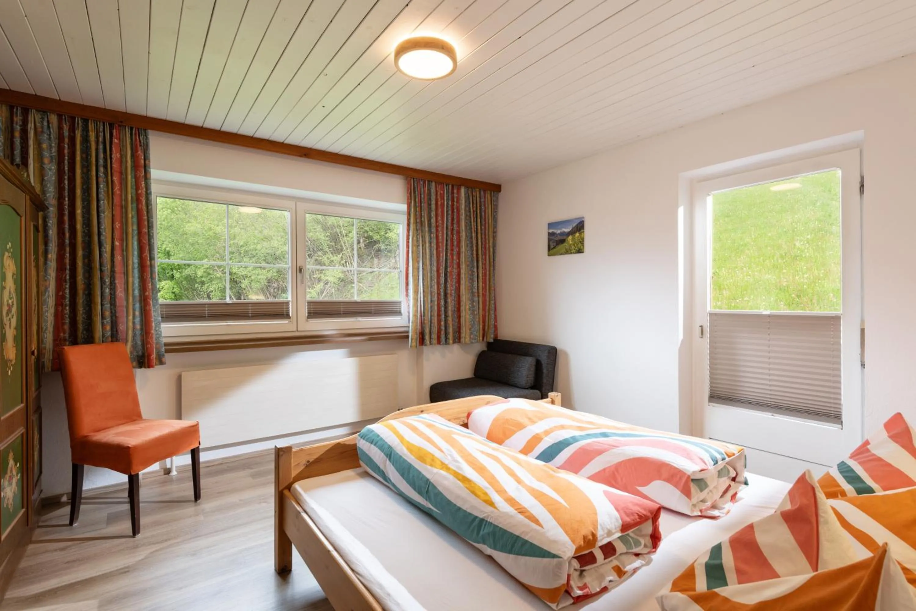 Bedroom, Bed in Ferienhaus Am Steindl "Steindlhof"