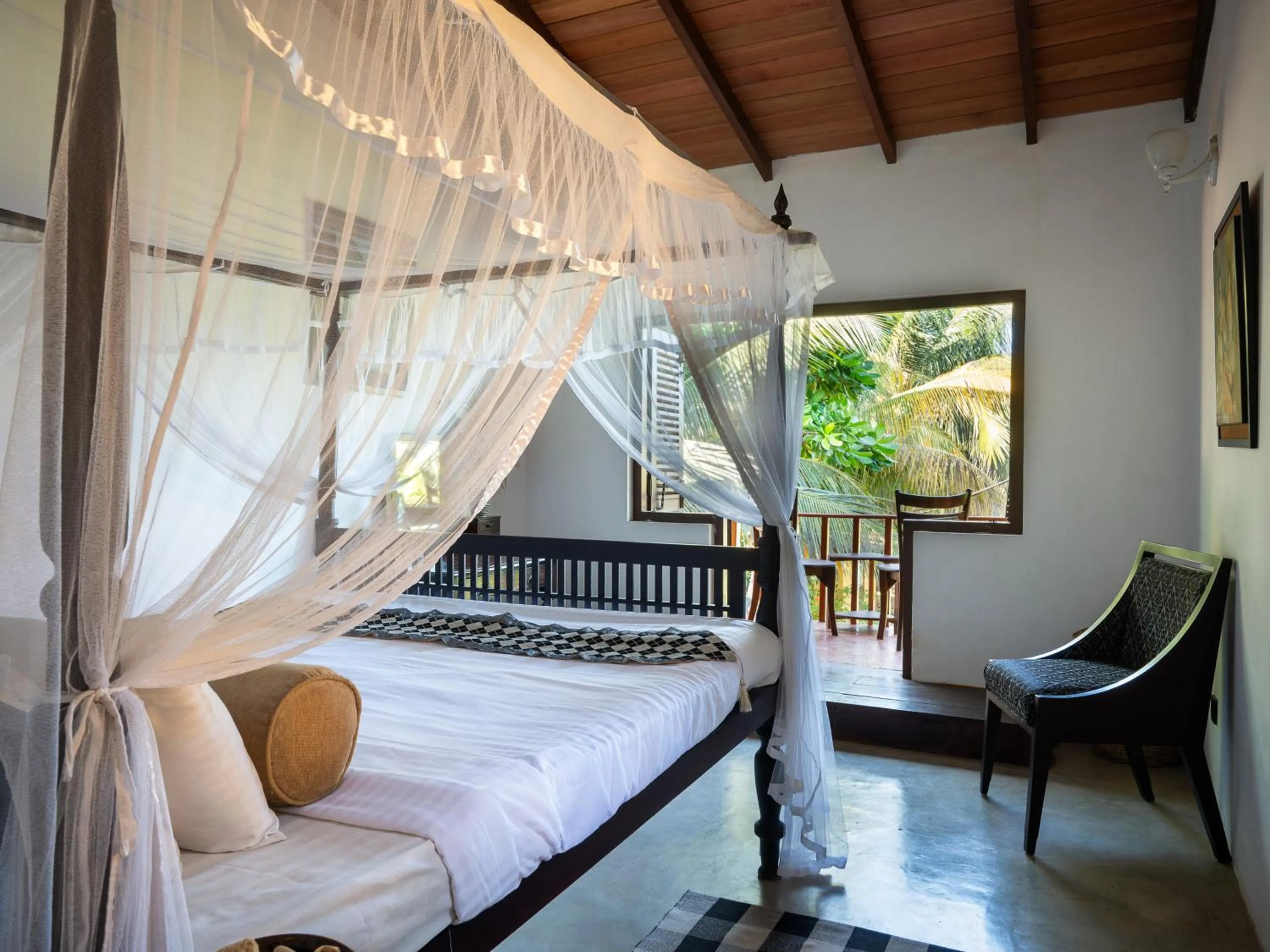 Photo of the whole room, Bed in Villa Sunbird Negombo