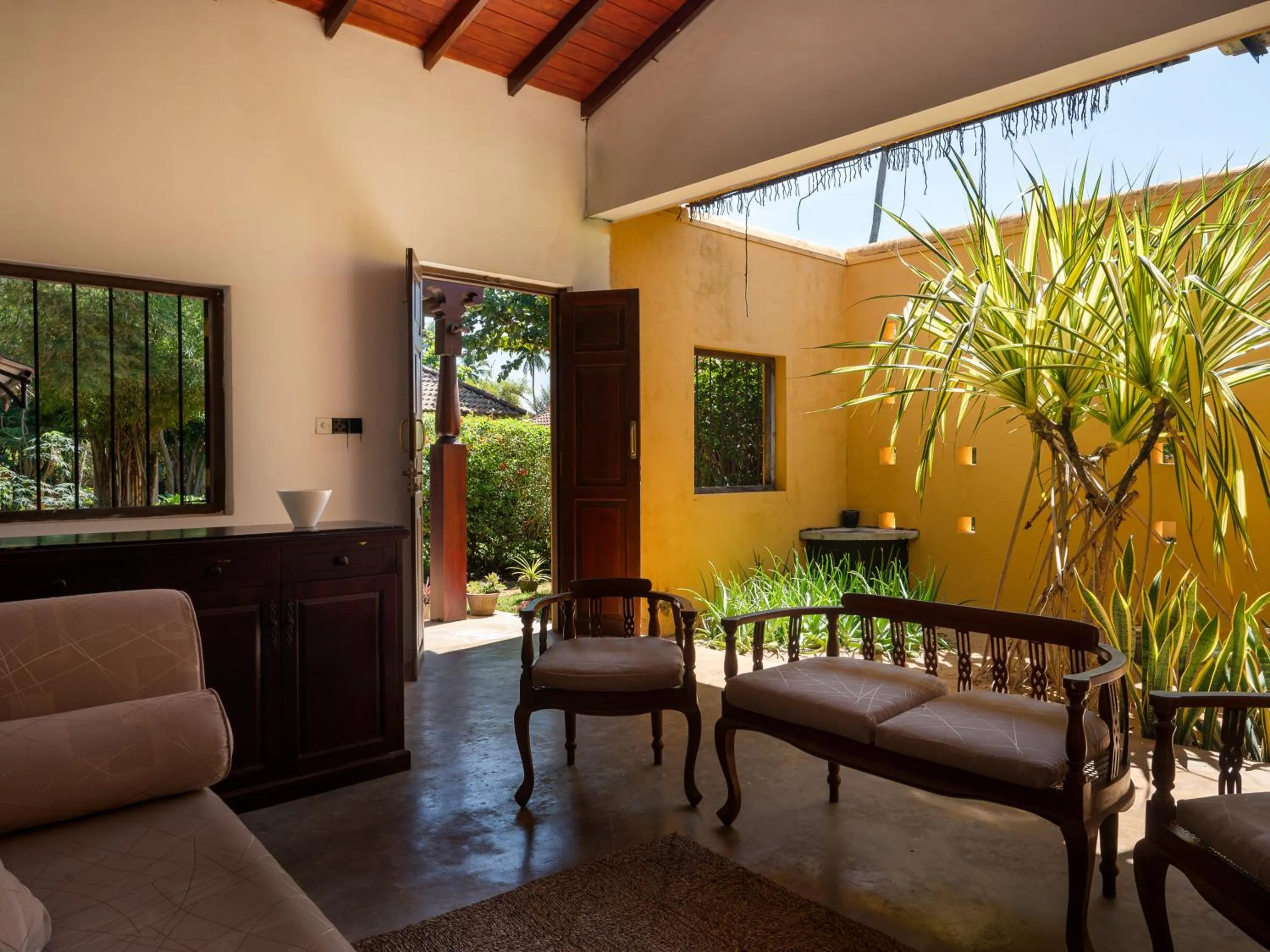 Living room in Villa Sunbird Negombo