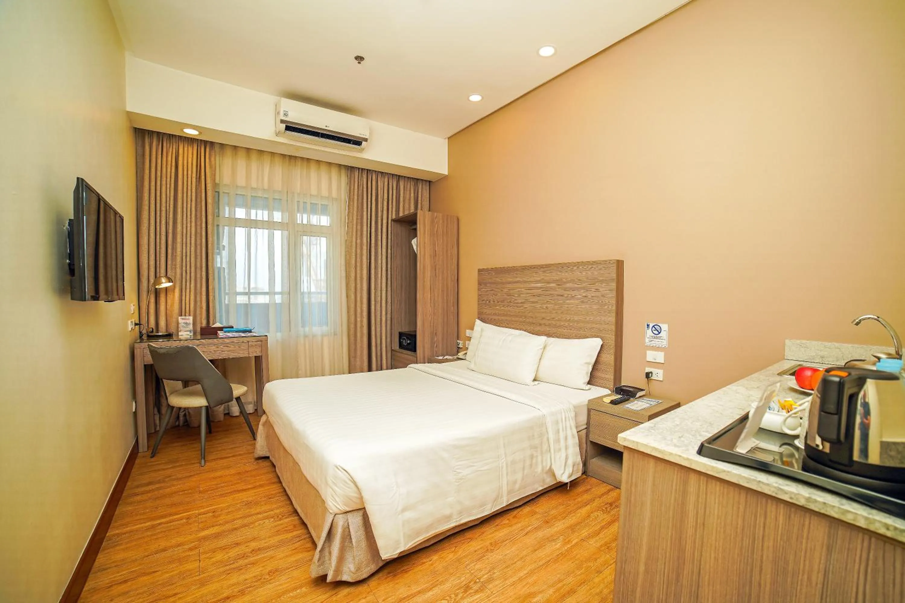 Bedroom in One Pacific Place Serviced Residences