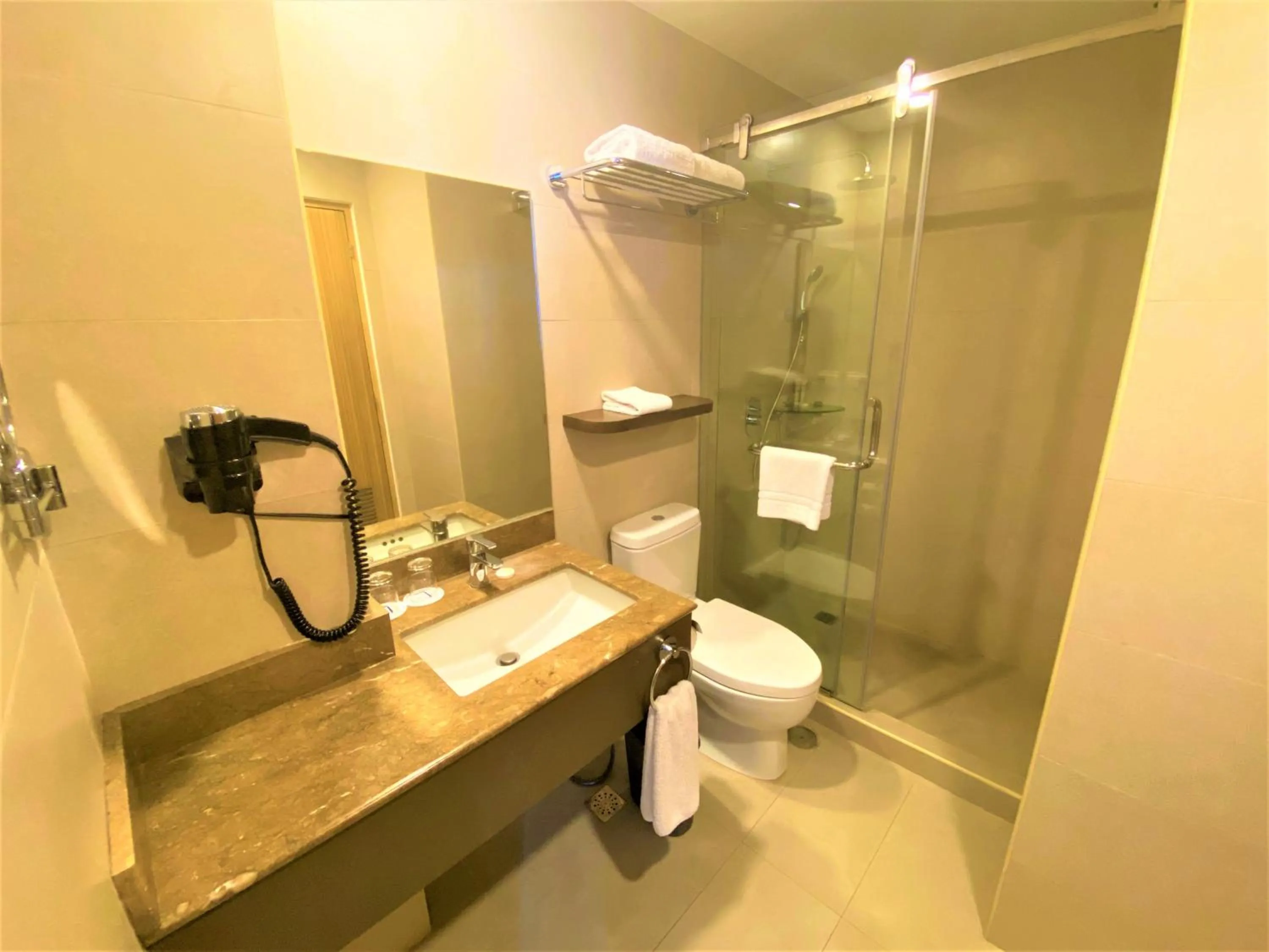 Shower in One Pacific Place Serviced Residences