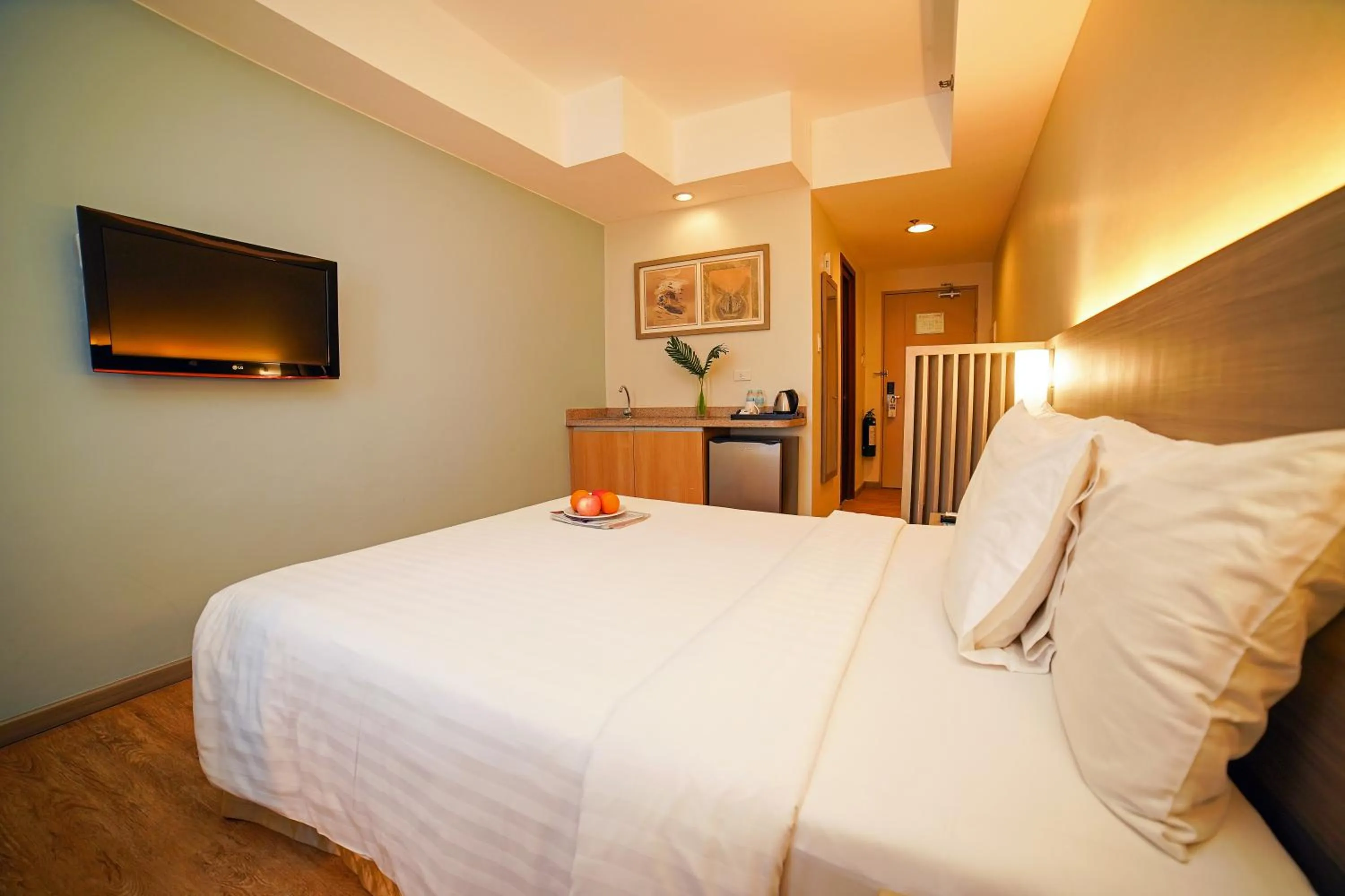 Bed in One Pacific Place Serviced Residences