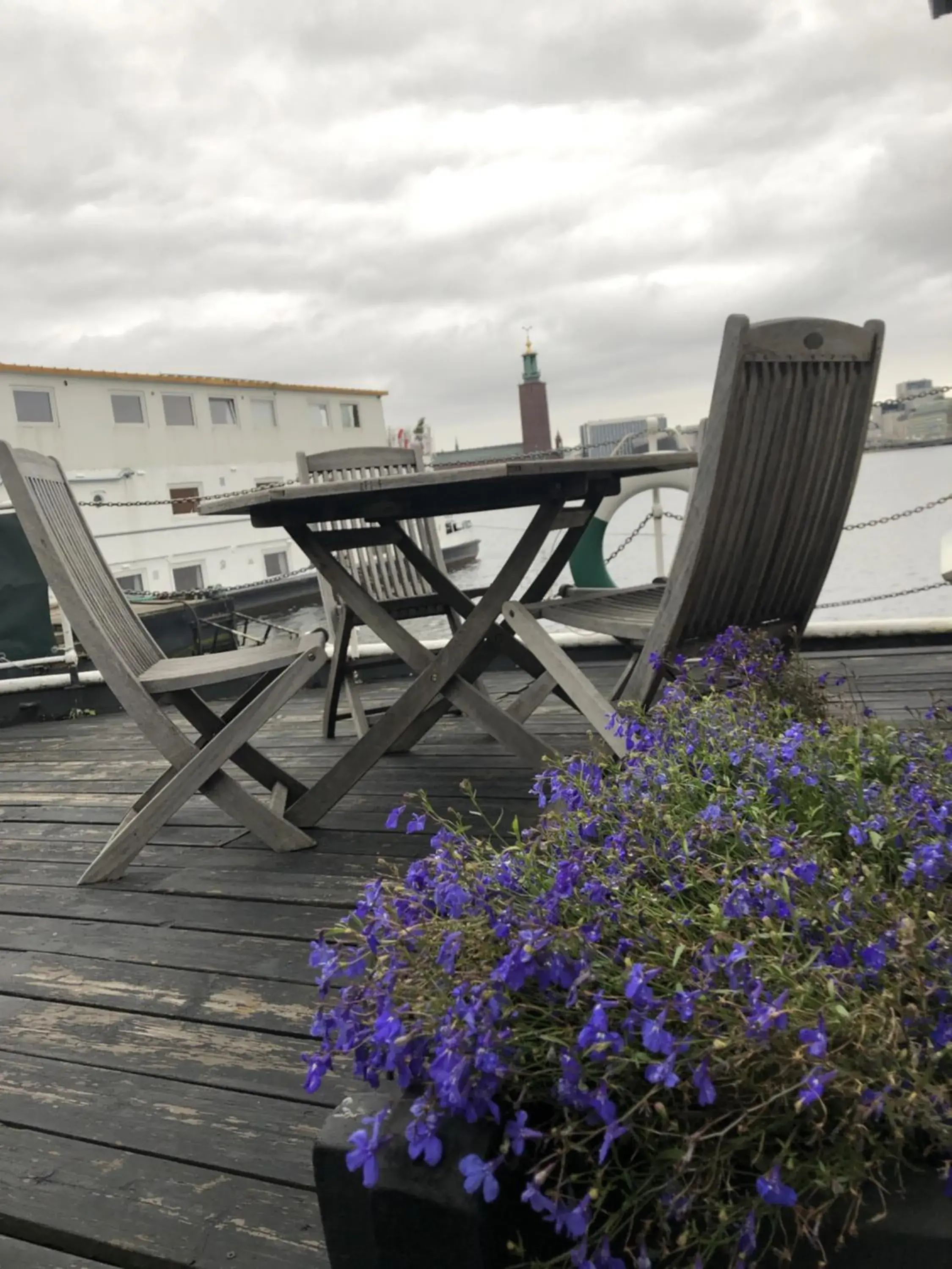 Lake view in Den Röda Båten Lake view in Den Röda Båten
