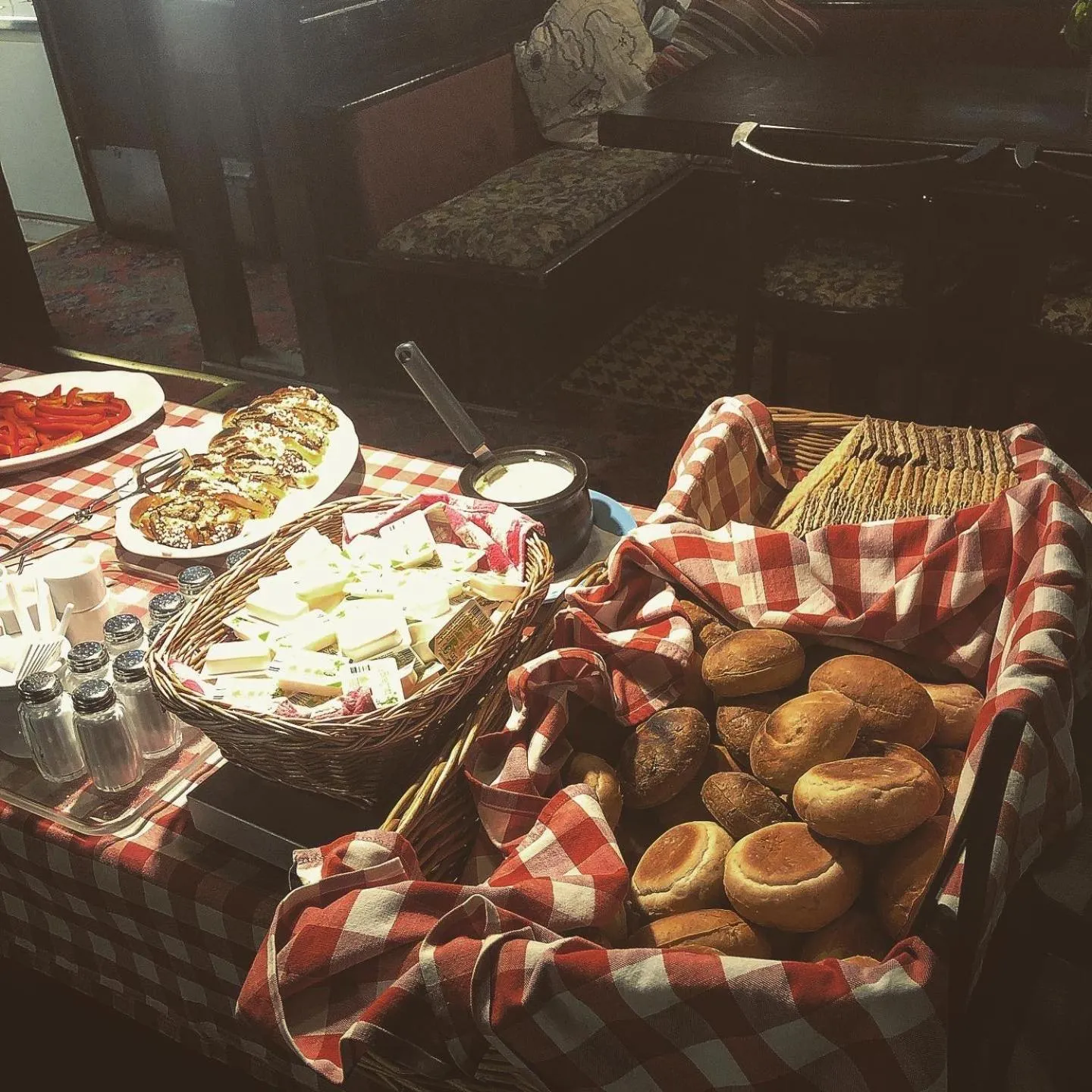 Food and drinks in Den Röda Båten