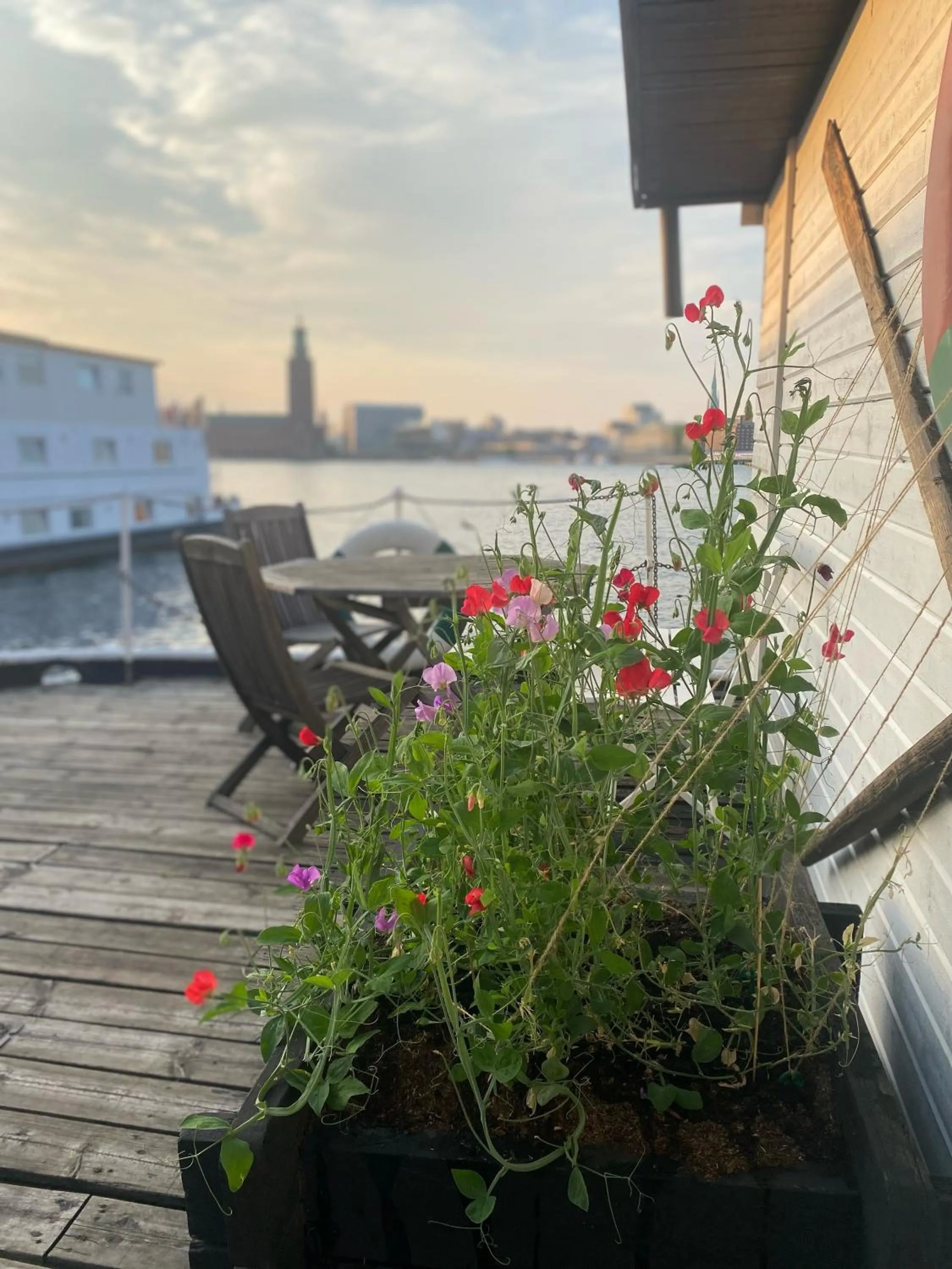Balcony/Terrace in Den Röda Båten