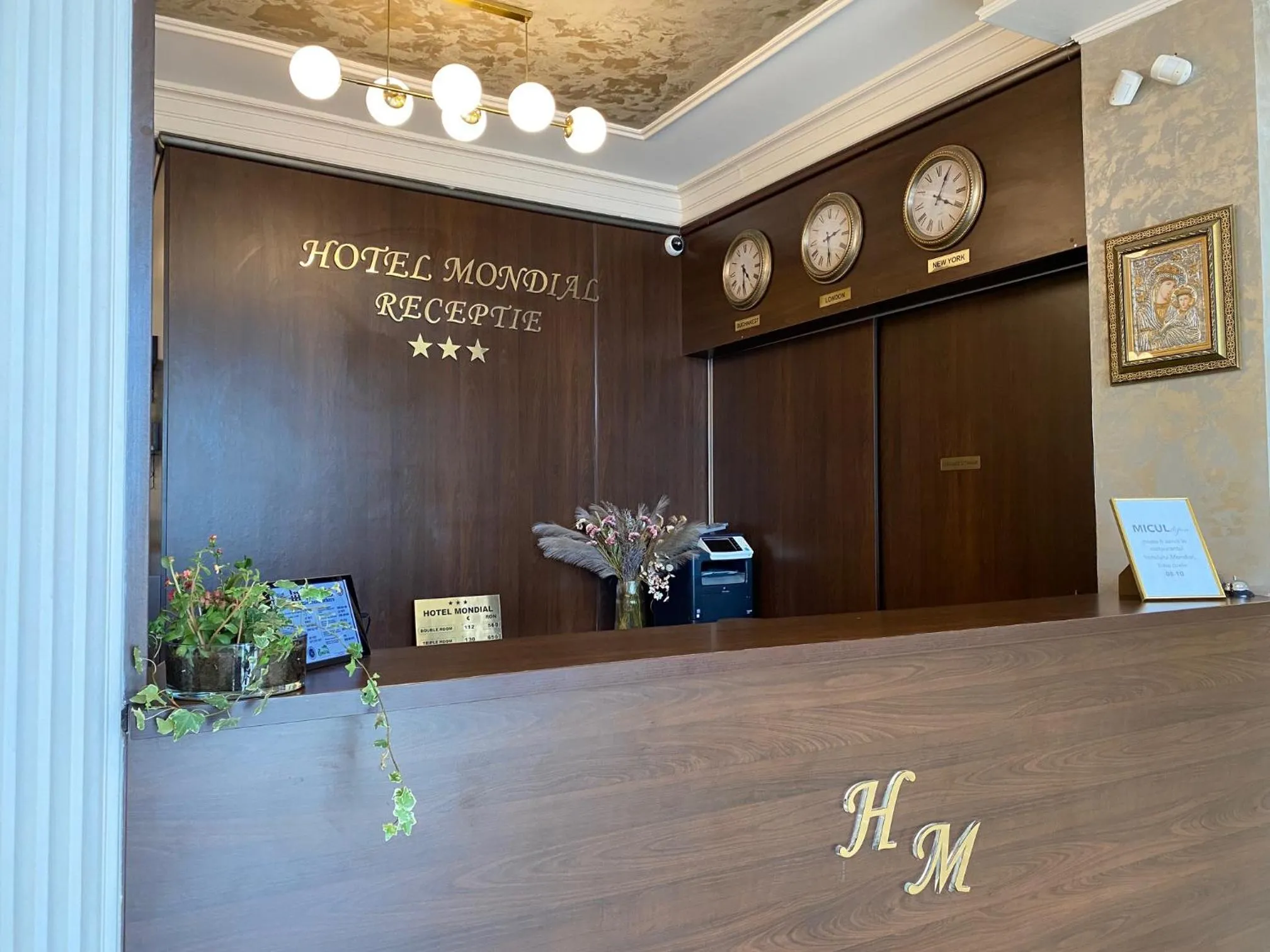 Lobby or reception in Hotel Mondial - Eforie Nord