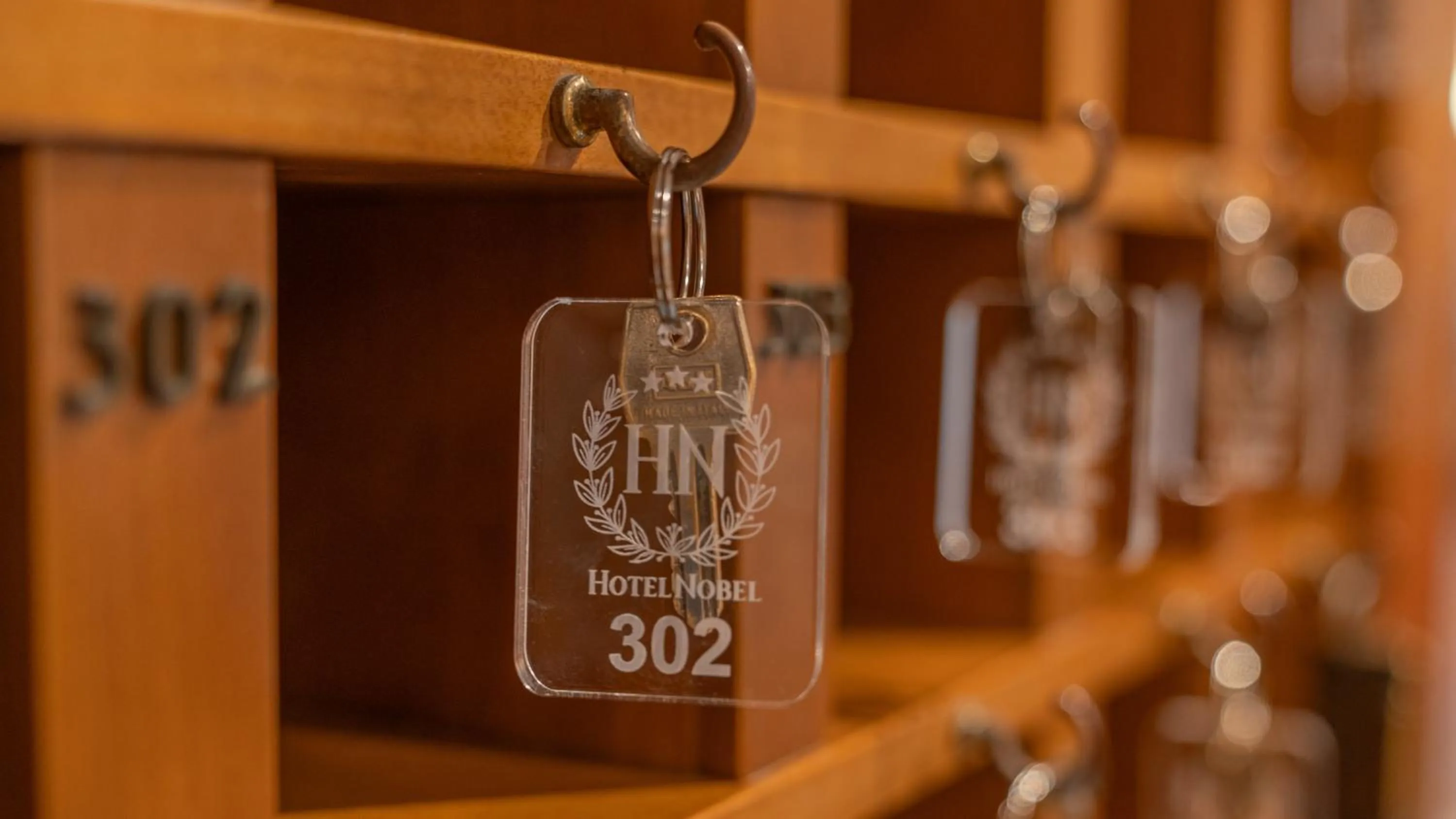 Lobby or reception in Hotel Nobel