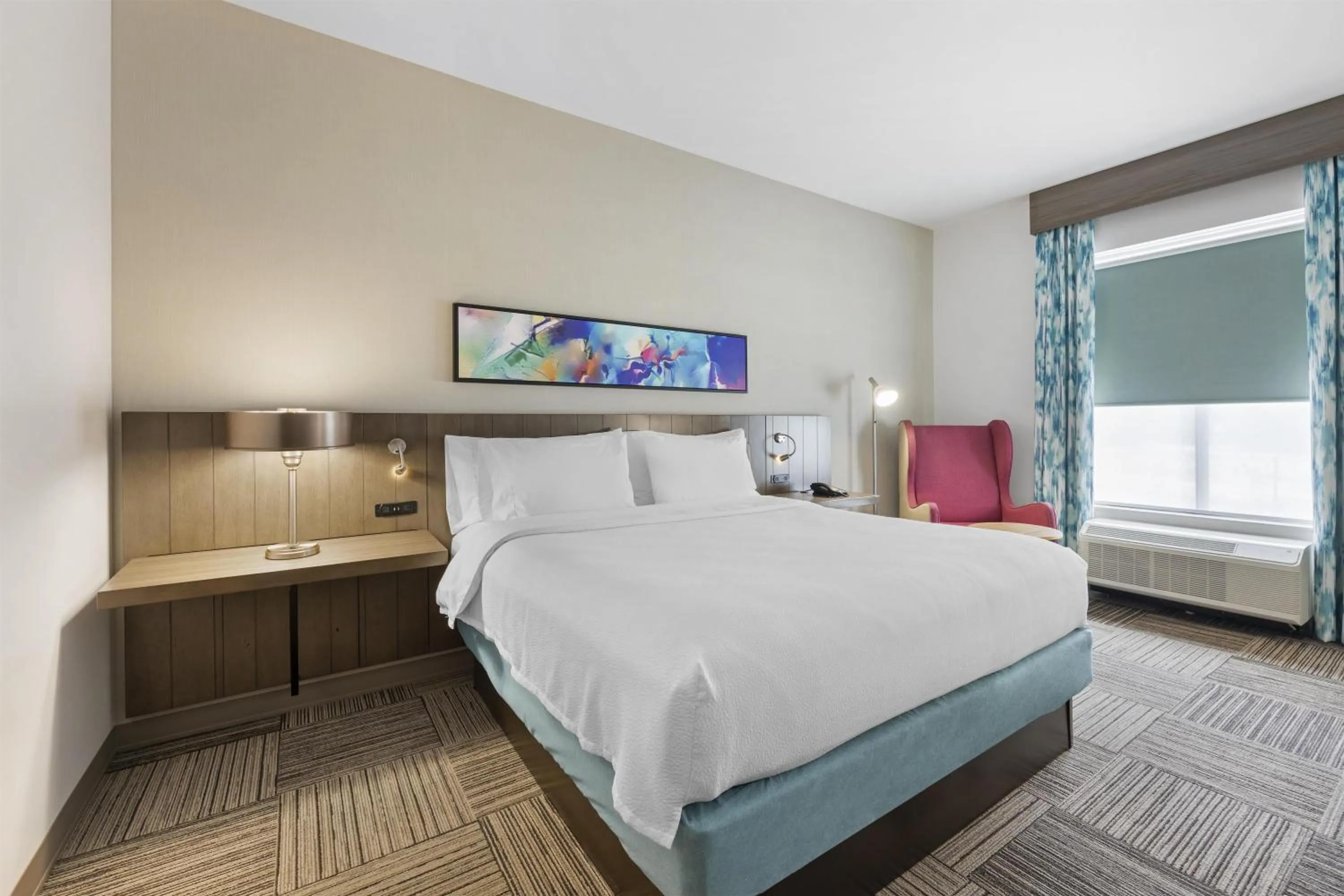 Bed in Hilton Garden Inn Gallatin